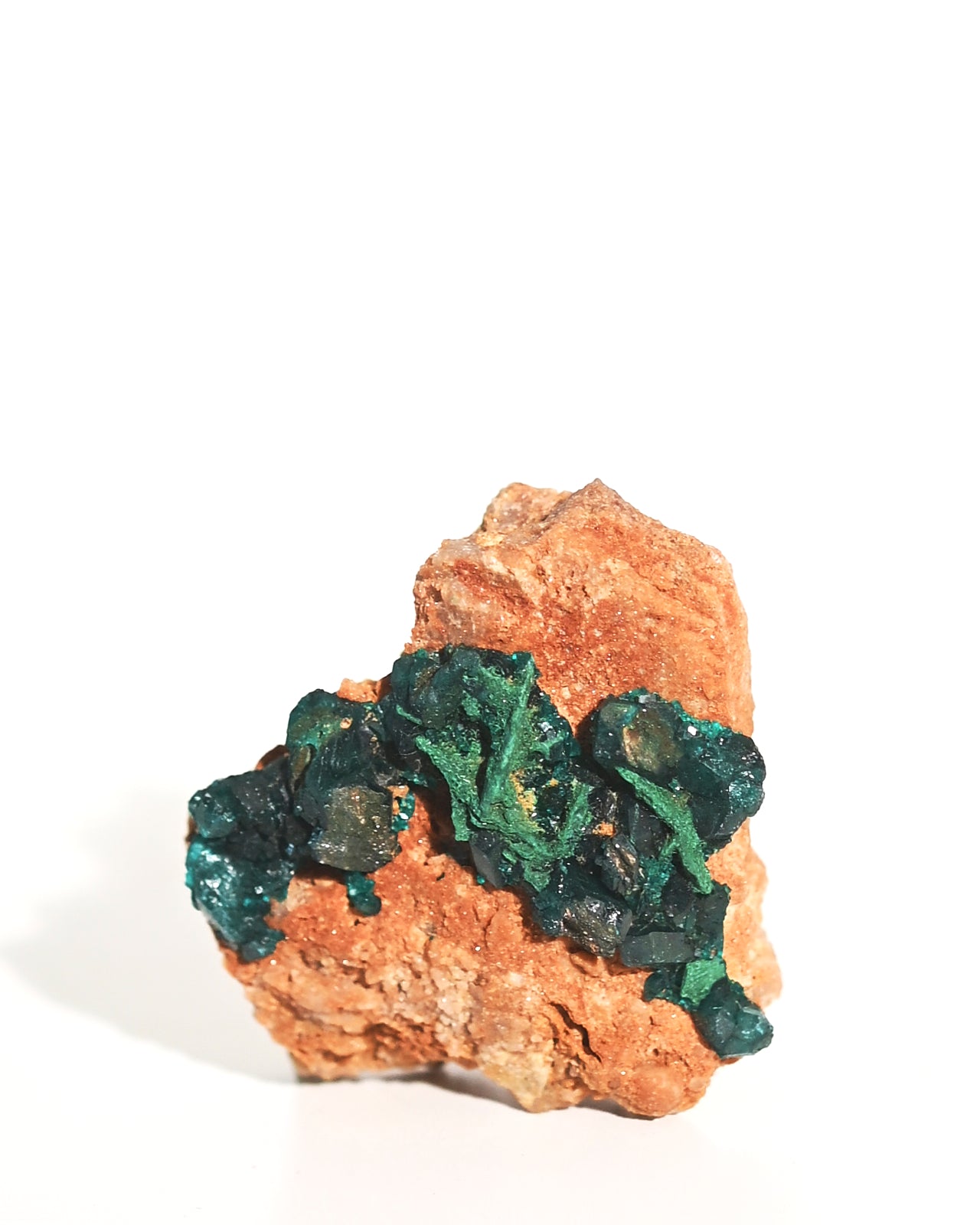 Natural Malachite Dioptase Mineral Specimen - 3 Inch Raw Crystal for Collectors, Healing & Home Decor | Perfect for Meditation, Energy Work & Display Cases