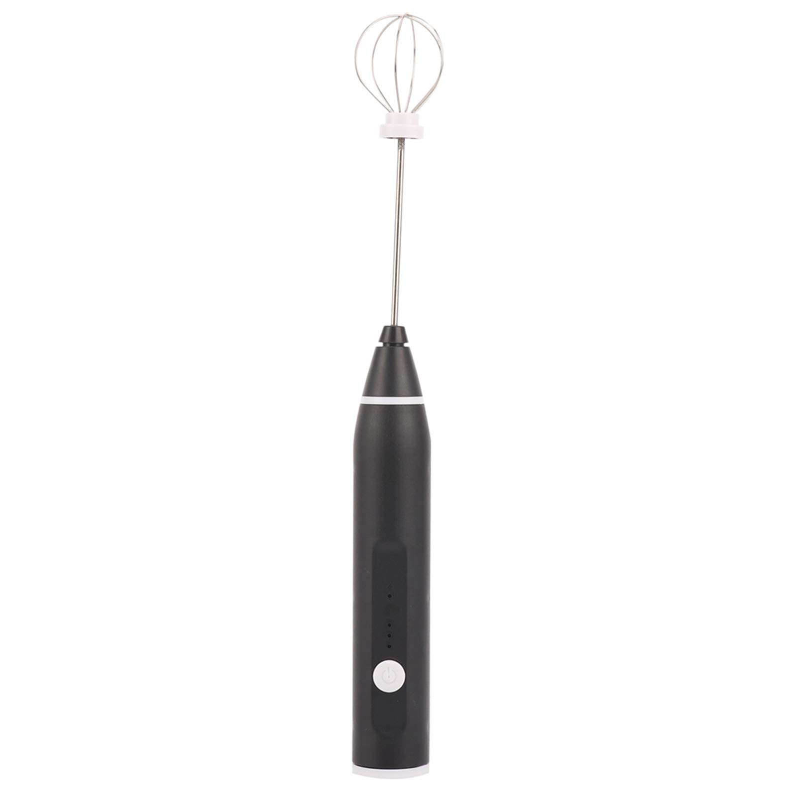 Rechargeable Handheld Milk Frother - Adjustable Electric Milk Foam Maker & Mini Egg Beater for Coffee, Latte, Hot Chocolate - Perfect for Home, Office & Cafe Use