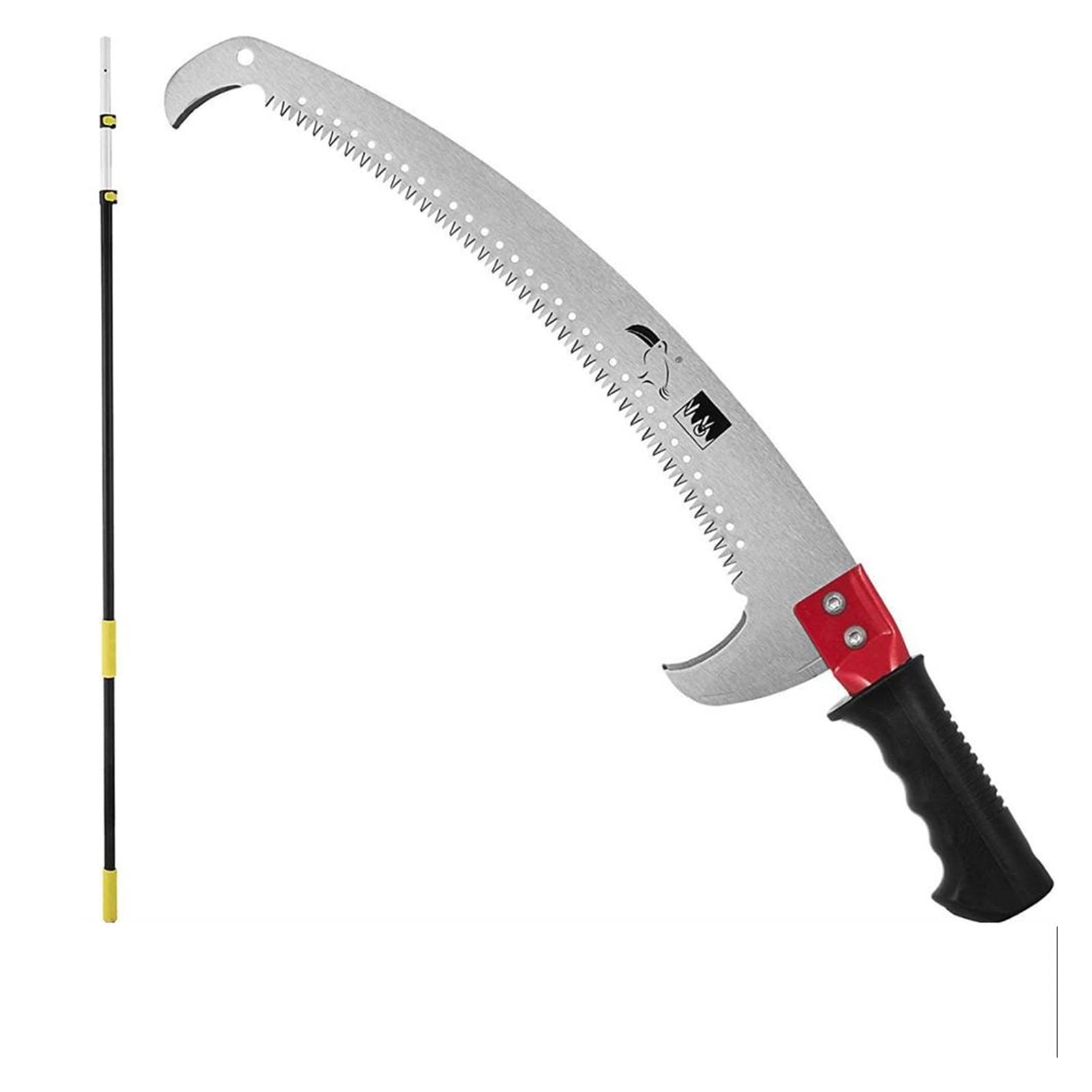 KOVOSCJ 6-24Ft Extendable Telescopic Pole Saw - High Precision Tree Pruner & Chainsaw for Home Garden, Hedge Trimming & High Branch Lopping - Perfect for DIY Landscaping, Orchard Maintenance & Outdoor Tree Care