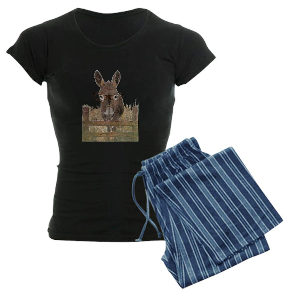 Funny Smart Ass Donkey Painting Women's Pajamas Set - Cute & Comfortable Sleepwear for Ladies - Perfect for Gifts, Loungewear & Relaxing at Home