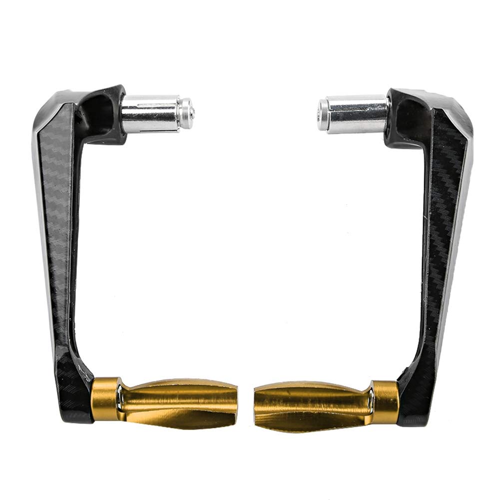 Universal 22mm Motorcycle Handlebar Protector - Gold for Bikes & Electric Cars