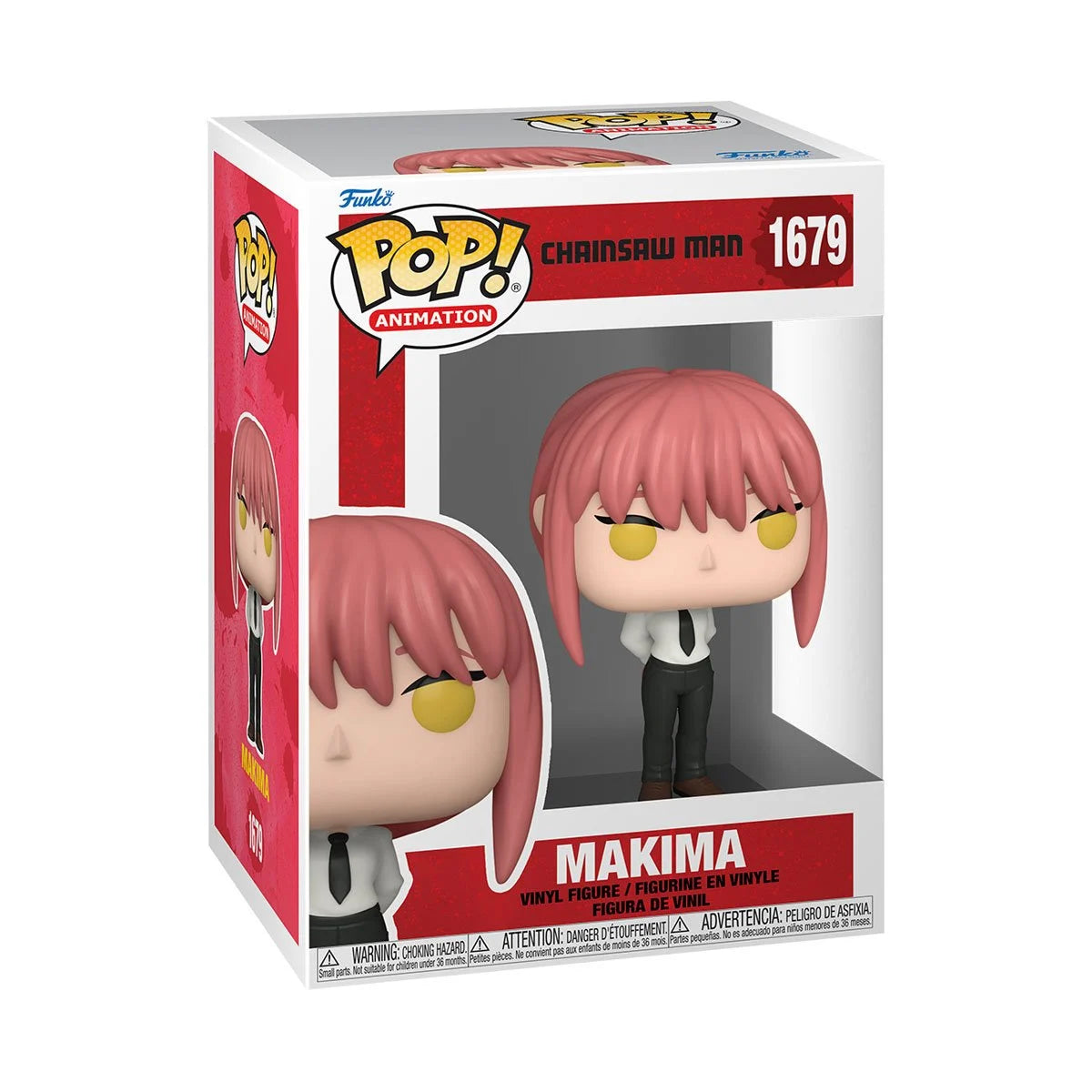 Chainsaw Man Makima Funko Pop! Vinyl Figure #1679 - Anime Collectible for Fans & Gift Idea