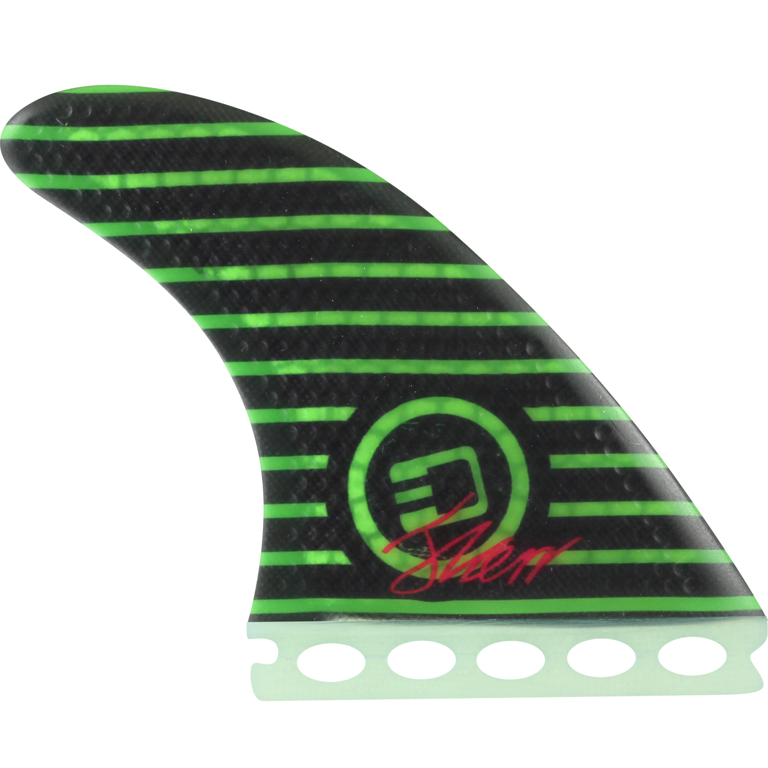 3D XDS Full Base 7.0 Stripeout Surfboard Fin Set of 3 Pieces - High Performance Surfing Fins for Professional & Beginner Surfers - Perfect for Wave Riding, Beach Surfing & Water Sports