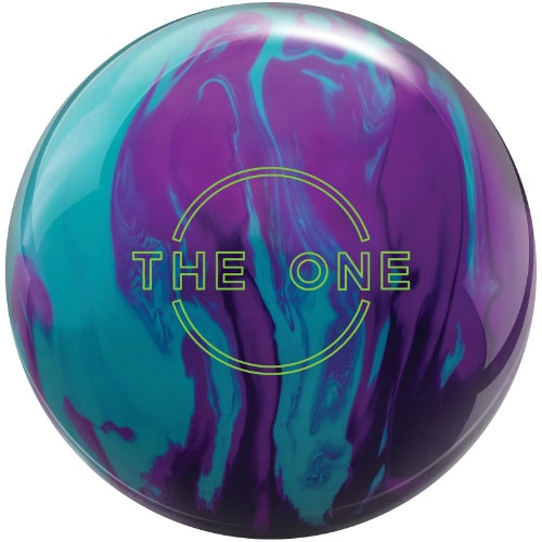 Ebonite The One Remix Bowling Ball - Teal, Purple & Violet Colors | Perfect for League Play & Tournament Performance