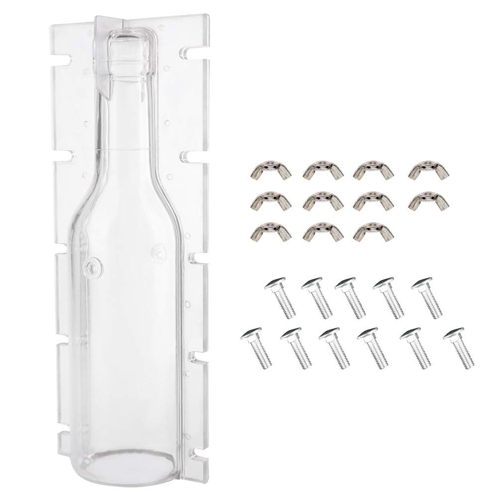 DIY Candle Making Kit - Heat-Resistant High-Transparency Bottle-Shaped Candle Mold for Home & School Use | Perfect for Birthday Gifts, Wedding Favors, and Relaxation Therapy