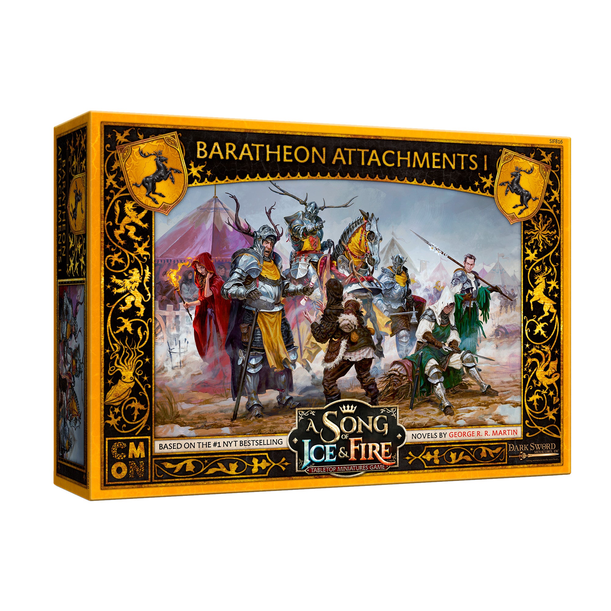 Game of Thrones Baratheon Attachments - Premium Collectible for Fans & Display - Perfect for Cosplay, Gifts, and Home Decor
