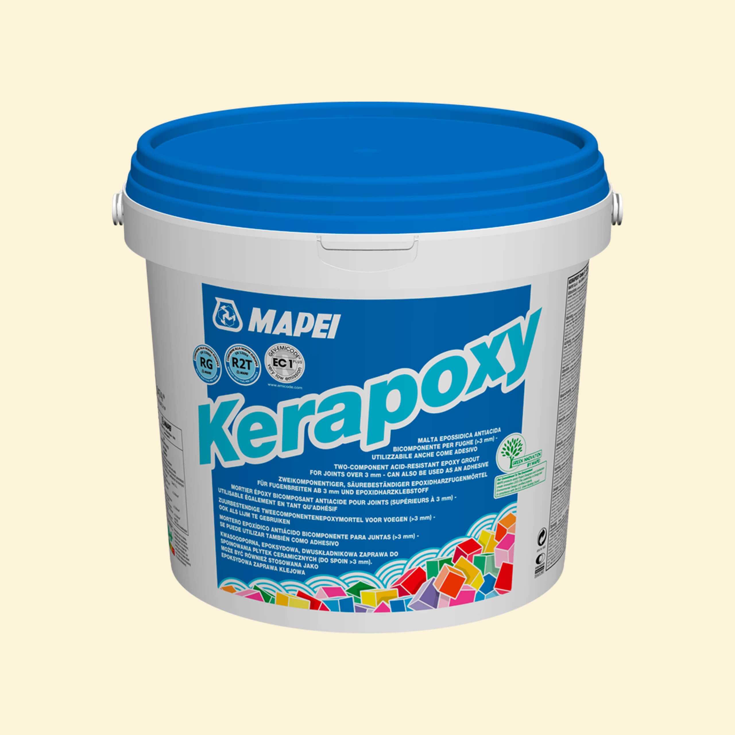 Mapei Kerapoxy 10Kg Vanilla 131 - Premium Epoxy Grout for Tile & Stone - Ideal for Bathrooms, Kitchens & High-Traffic Areas