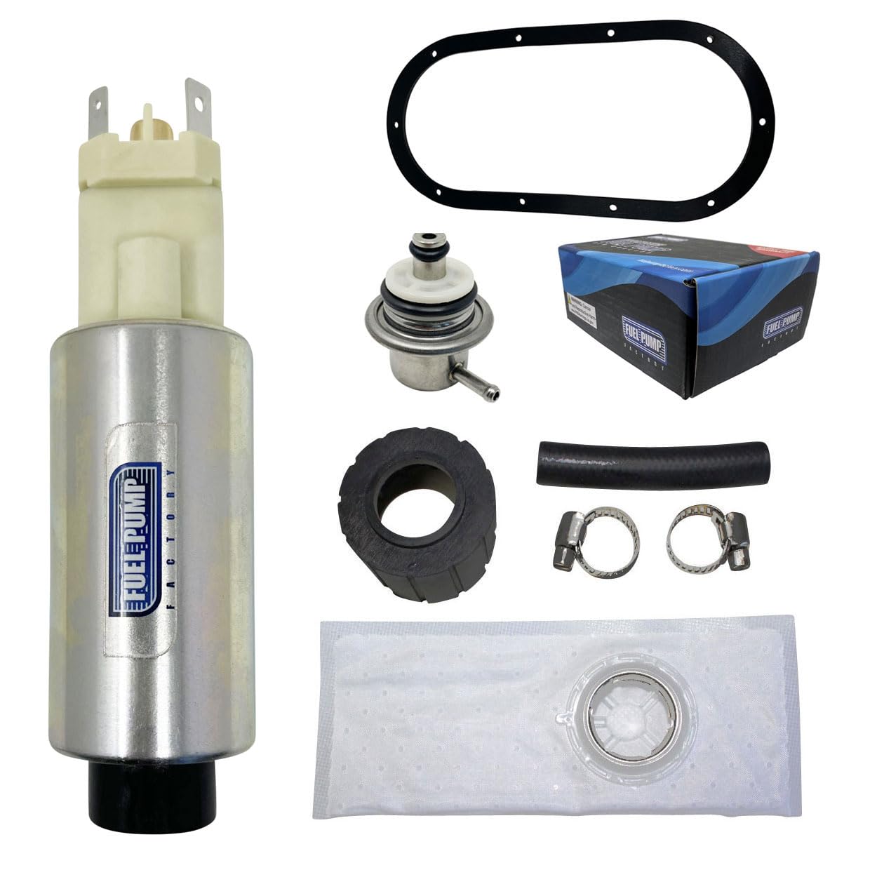 FPF Fuel Pump with Regulator & Seal Compatible with 95-99 Harley Davidson Ultra Classic, Electra Glide, Road Glide, Road King, Tour Glide - Replacement Part for Motorcycle Fuel System Maintenance & Repair