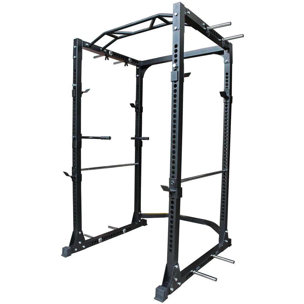 Elite Power Cage - Heavy Duty Squat Rack for Home Gym, Powerlifting & CrossFit Training | Perfect for Strength Training & Weightlifting Workouts
