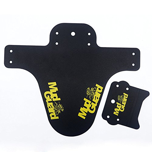 TOTMOX Universal Bike Fenders - Front & Rear Mudguards for Mountain, Road & Cycling Bikes - Durable Weather Protection for Commuting, Off-Road & Wet Weather Riding