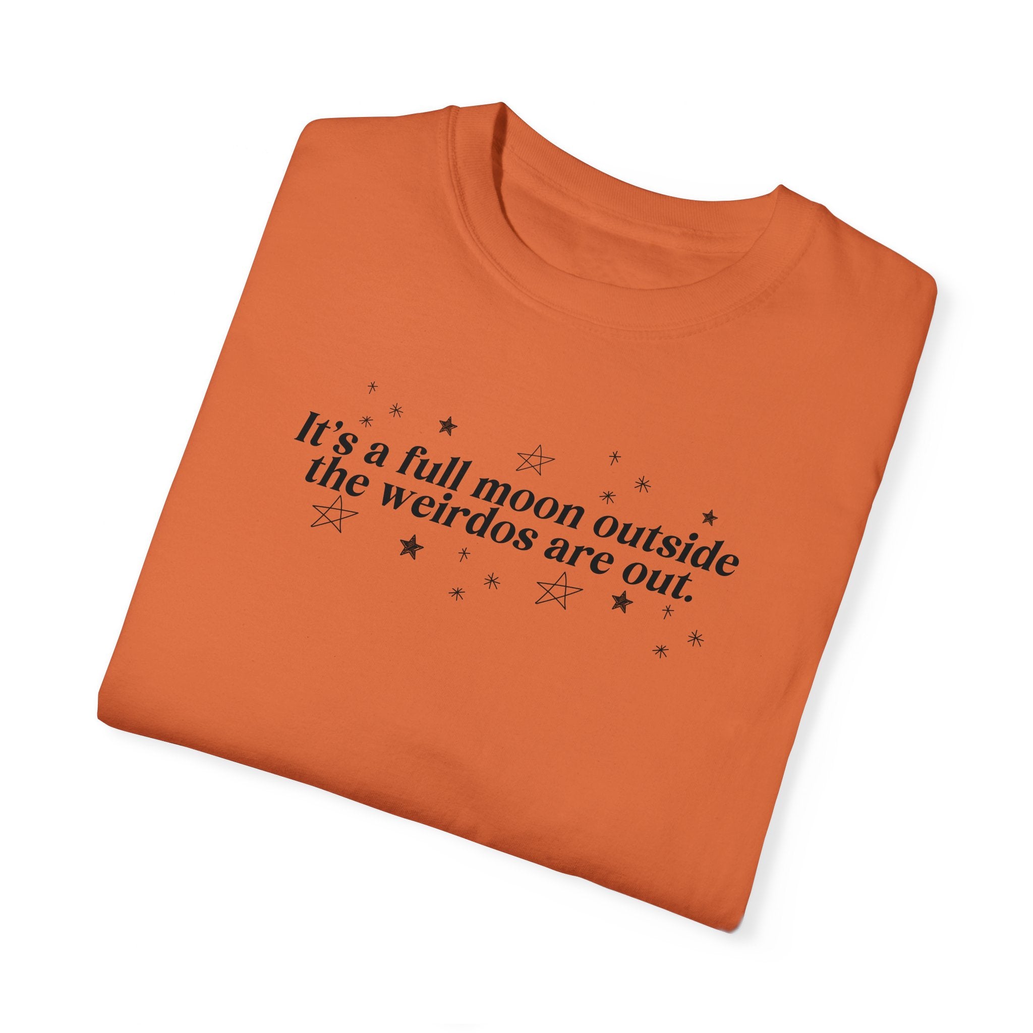 Full Moon Graphic T-Shirt for Men & Women - Trendy Space & Astronomy Themed Tee for Casual Wear, Gifts & Stargazing Events