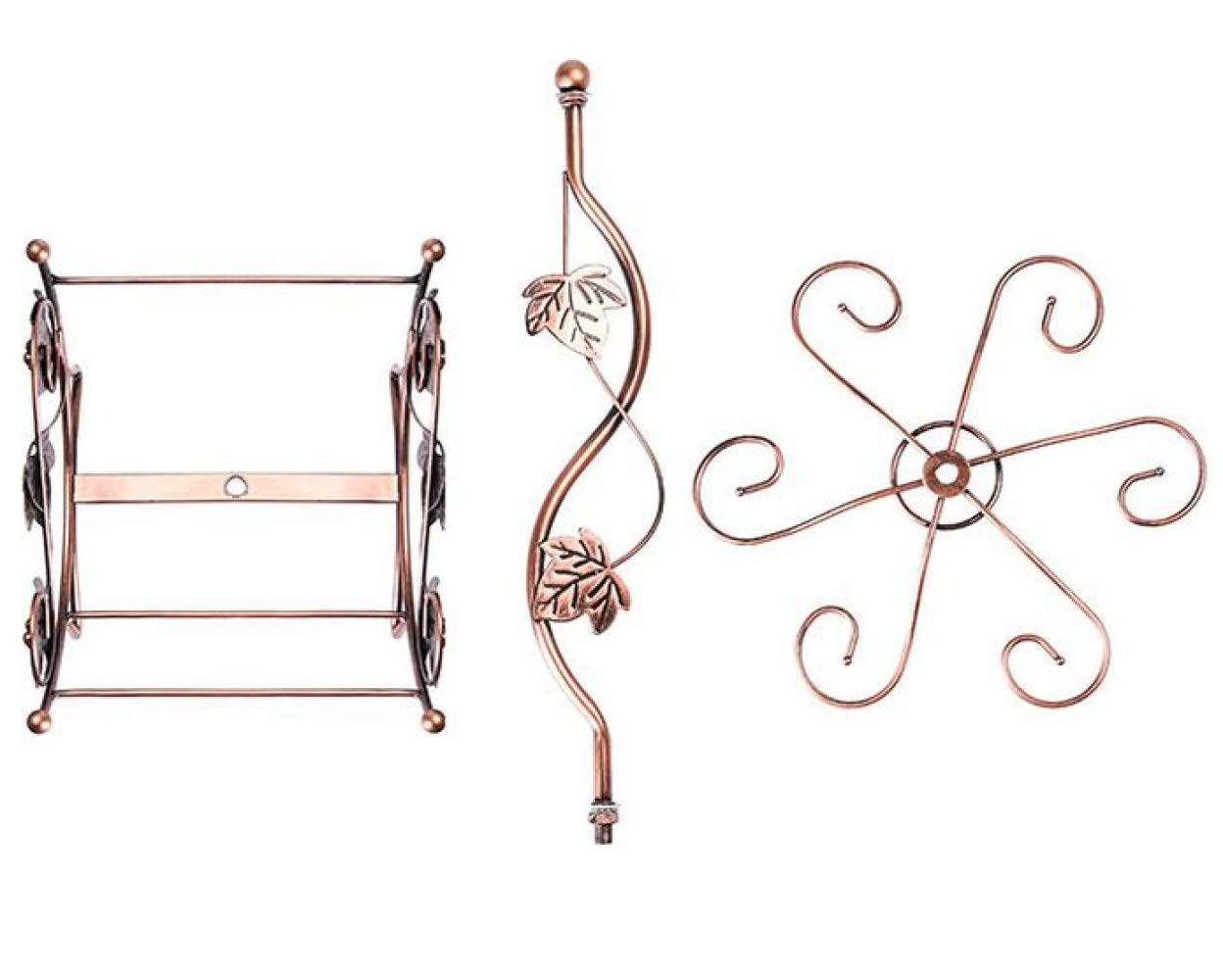 Premium Wine Rack & Stemware Holder - Wall Mounted Hanging Storage for Wine Bottles & Drinking Glasses - Space Saving Bar Shelf for Kitchen, Dining Room or Home Bar Decor