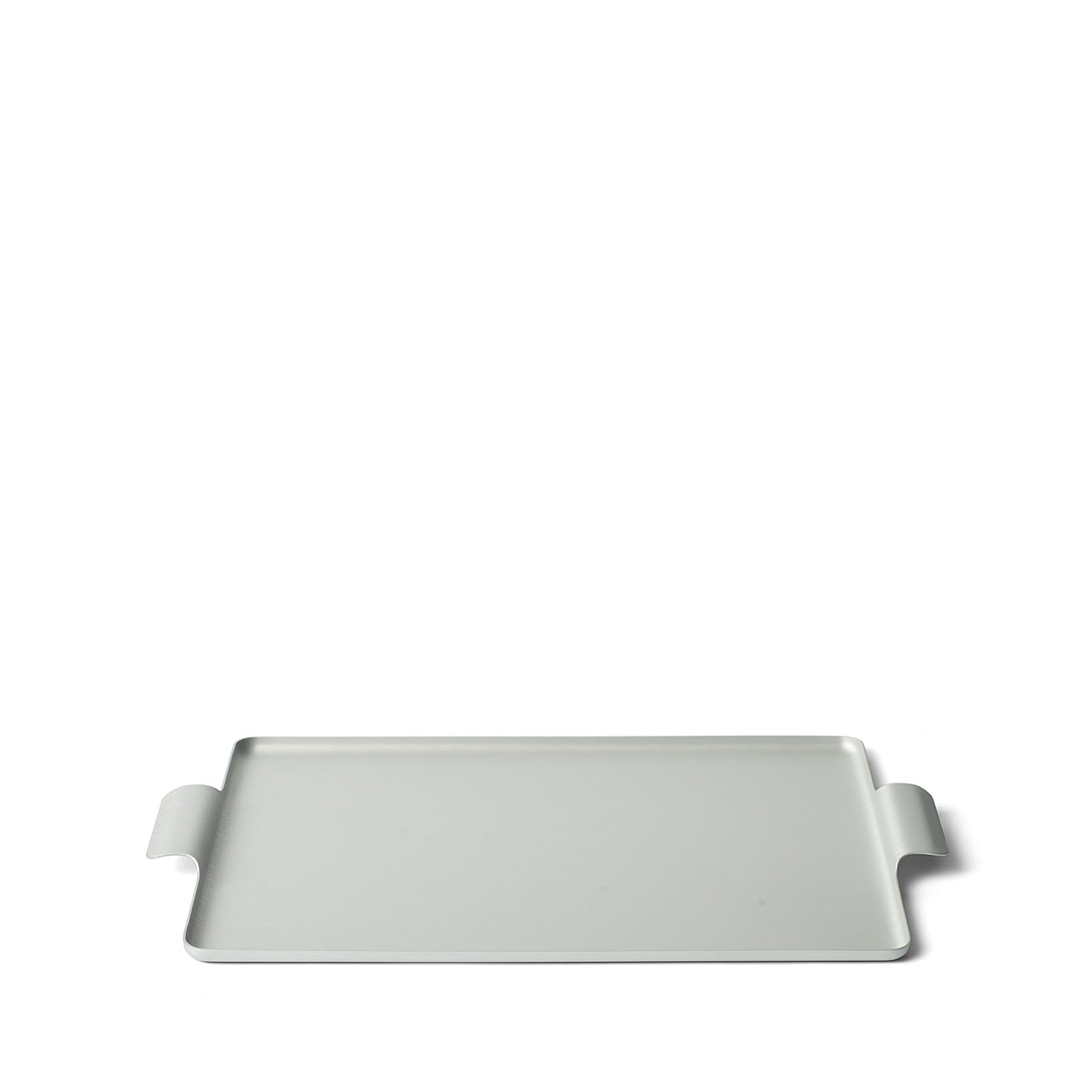 Silver Pressed Tray 11 x 14.5 Inches - Elegant Serving Tray for Dining, Home Decor, and Gift Giving