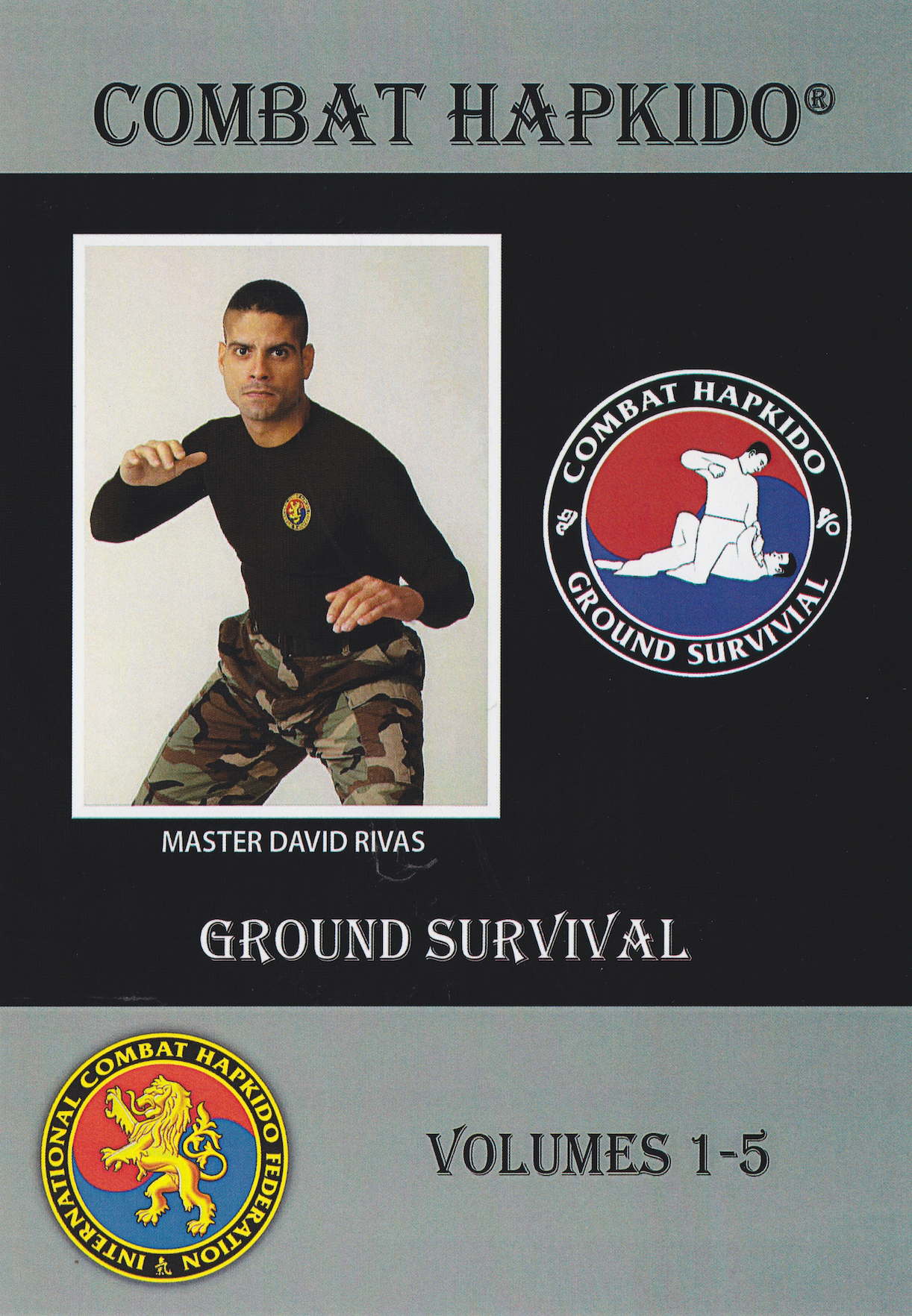 Combat Hapkido Ground Survival 5 DVD Set by David Rivas - Self Defense Training for Martial Arts & Real-World Situations