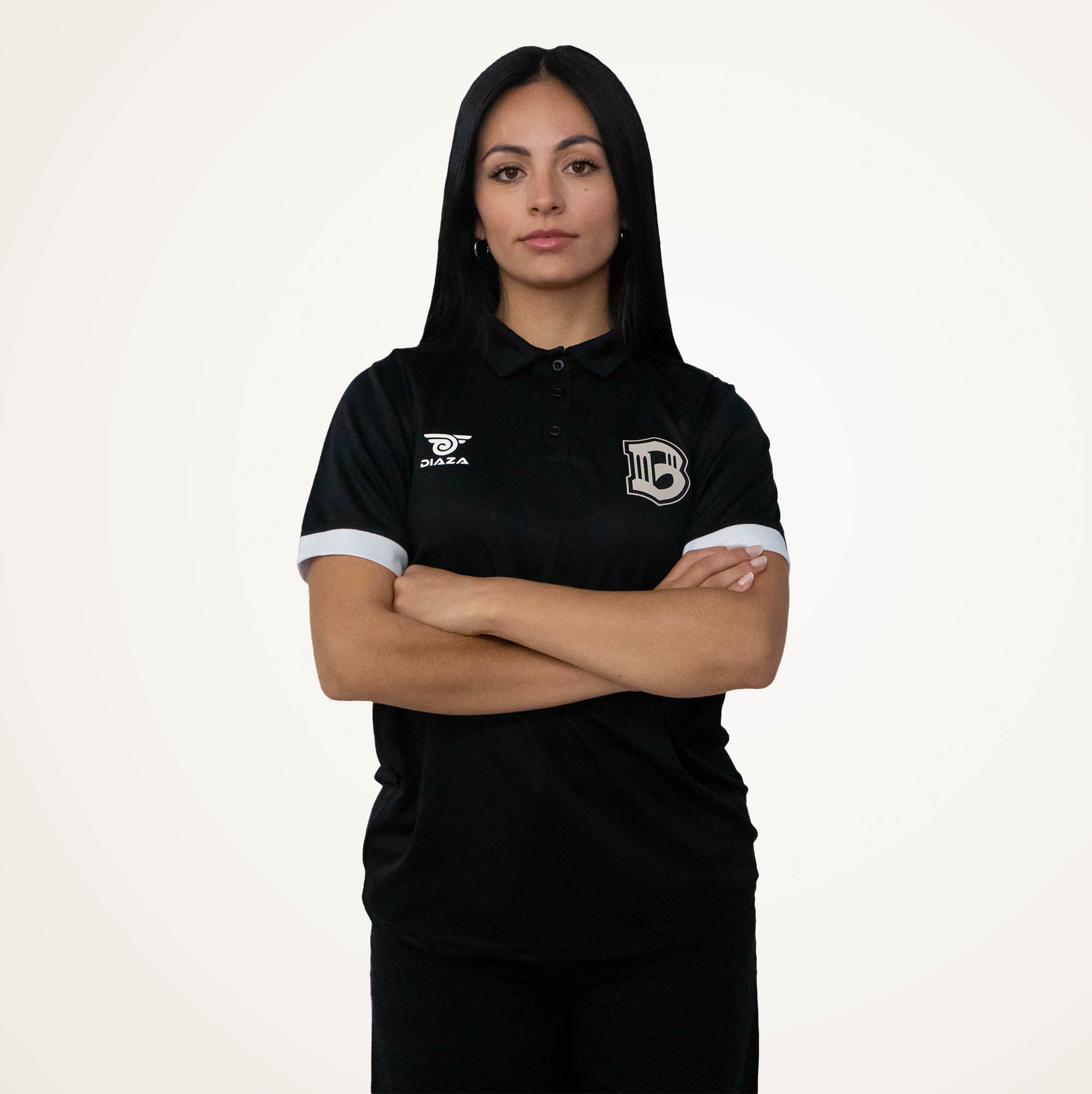 Brooklyn FC Women's Black Polo Shirt - Breathable & Stylish Soccer Jersey for Training & Matches - Perfect for Fans, Players & Casual Wear