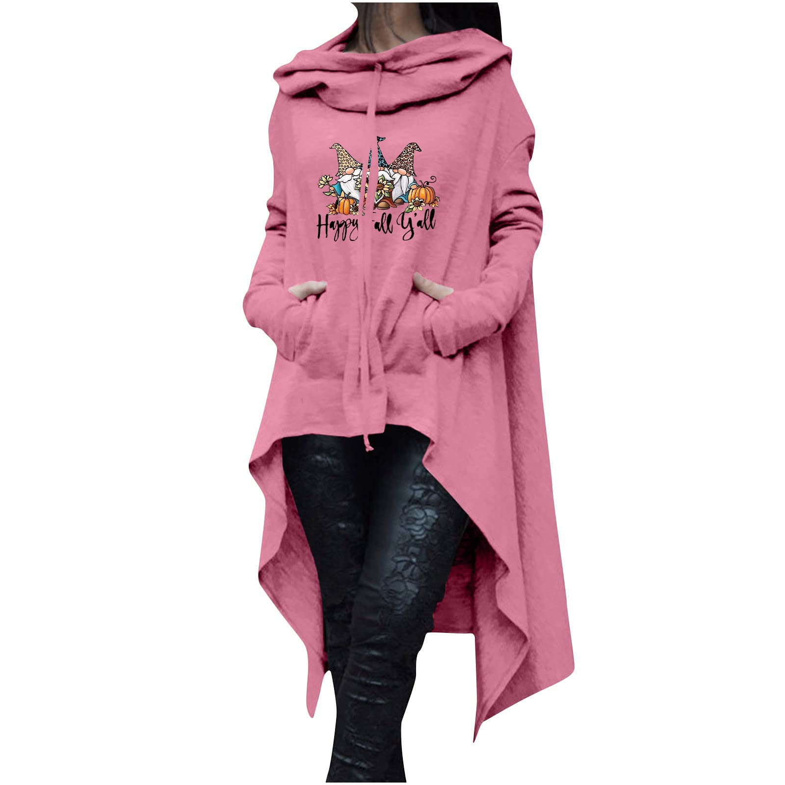 Women's Casual Loose Plush Pullover Hoodie - Long Sleeve Winter Sweatshirt for Fall & Winter | Cozy Lounge Wear, Outdoor Activities & Layering Outfits