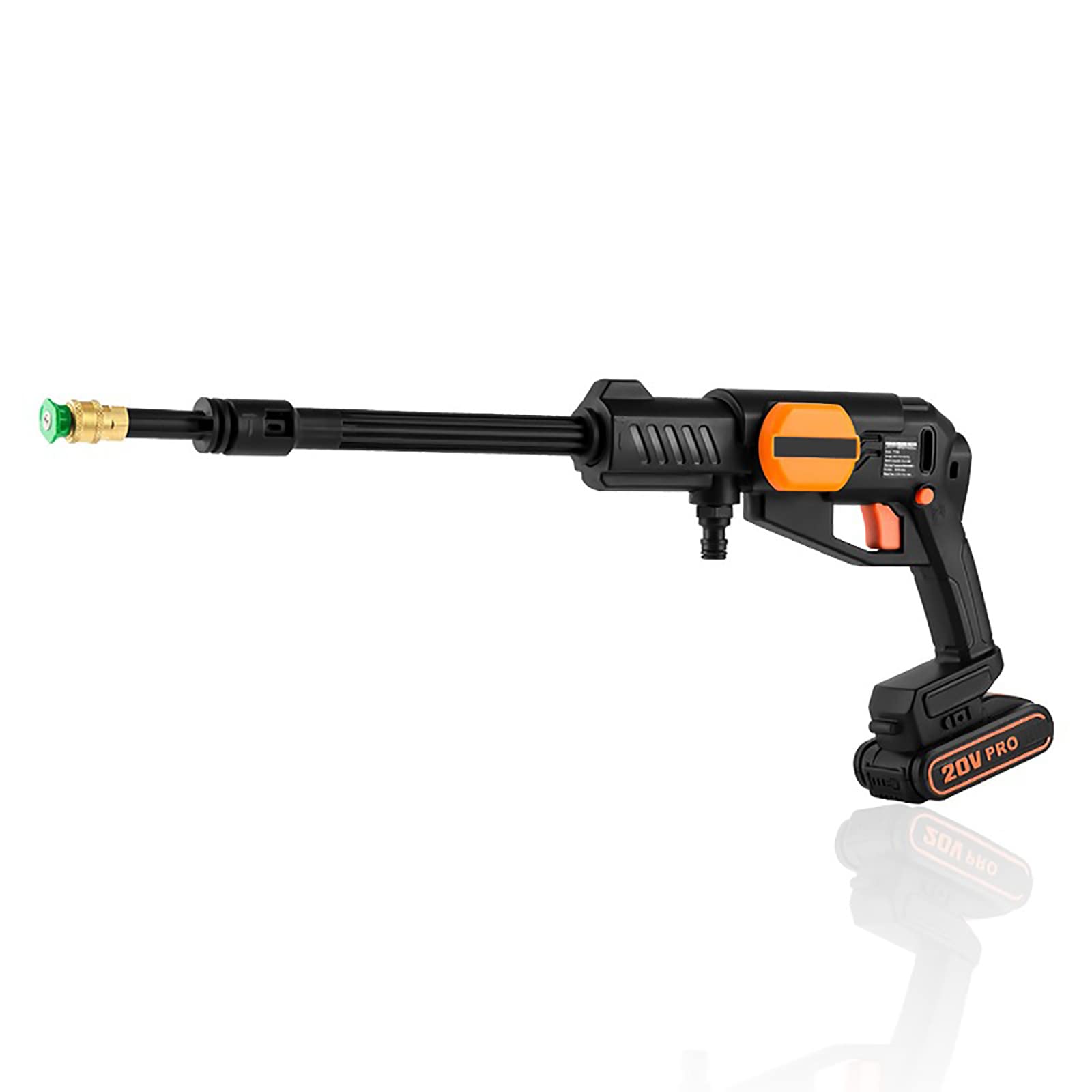 24V Cordless Electric Power Washer with Foam Gun - Portable Pressure Washer Accessories for Cars, Gardens, Windows, Driveways - Perfect for Home Cleaning, Car Washing, and Outdoor Maintenance