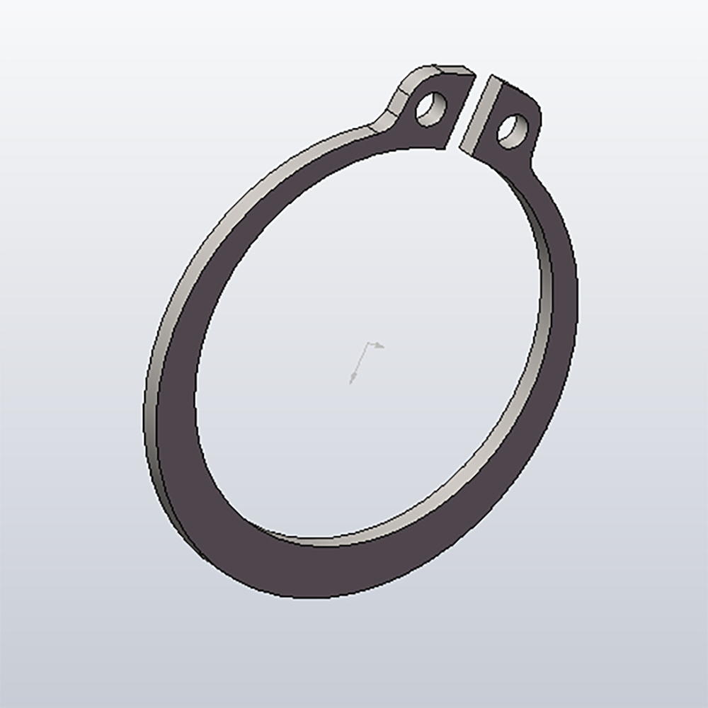 DP12VL 15mm Retaining Ring Circlip for 25mm Shaft - Heavy Duty Industrial Machinery, Automotive & Bearing Applications