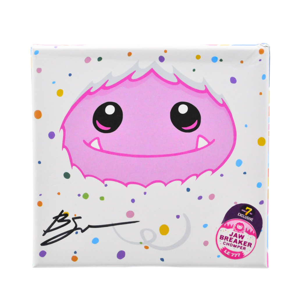Benjamin Su Signed Abominable Toys Chomper – Limited Edition Jawbreaker (7BAP Exclusive) 777/777 – Collectible Vinyl Figure for Horror Fans & Toy Collectors – Perfect for Display & Gifts