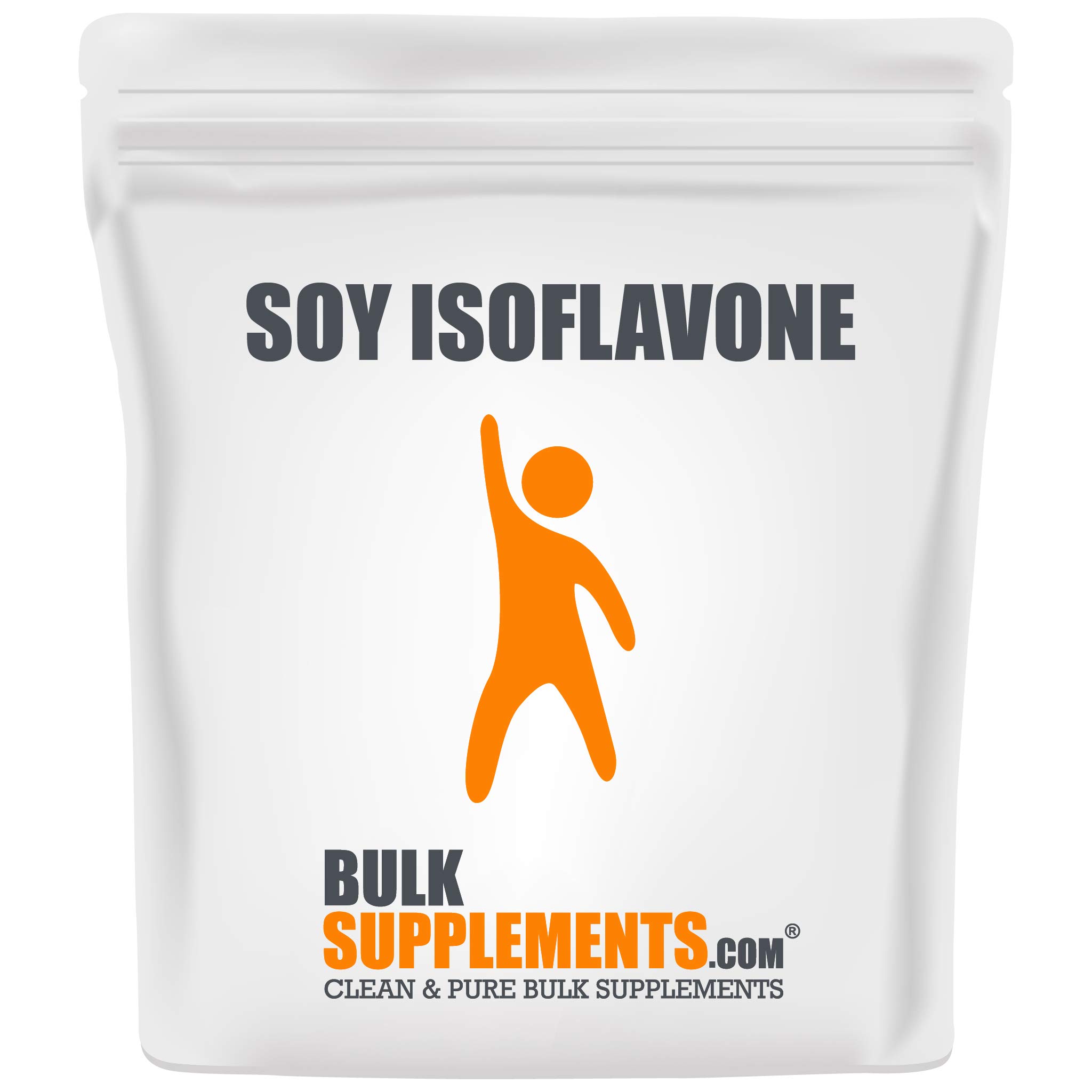 BulkSupplements Soy Isoflavone Powder 500g (1.1 lb) - Natural Menopause Relief Supplement for Women - Non-GMO Soybean Extract - Supports Hormonal Balance & Hot Flash Relief - Perfect for Smoothies, Teas & Wellness Drinks