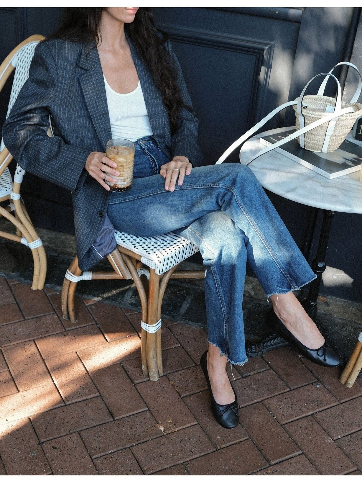 Black Leather Ballet Flats for Women - Comfortable & Stylish Shoes for Work, Casual Wear & Dance