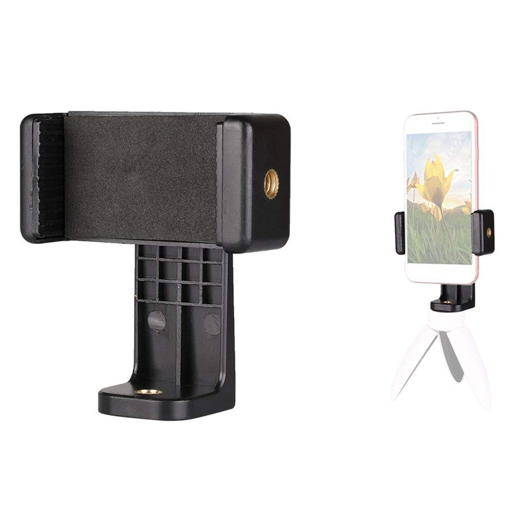 XIAOMINDIAN 360° Rotating Tripod Stand with Phone Clip - Universal Phone Holder for iPhone, Samsung, Xiaomi - Compatible with Camera & Lazy Holder - Perfect for Vlogging, Live Streaming & Photography