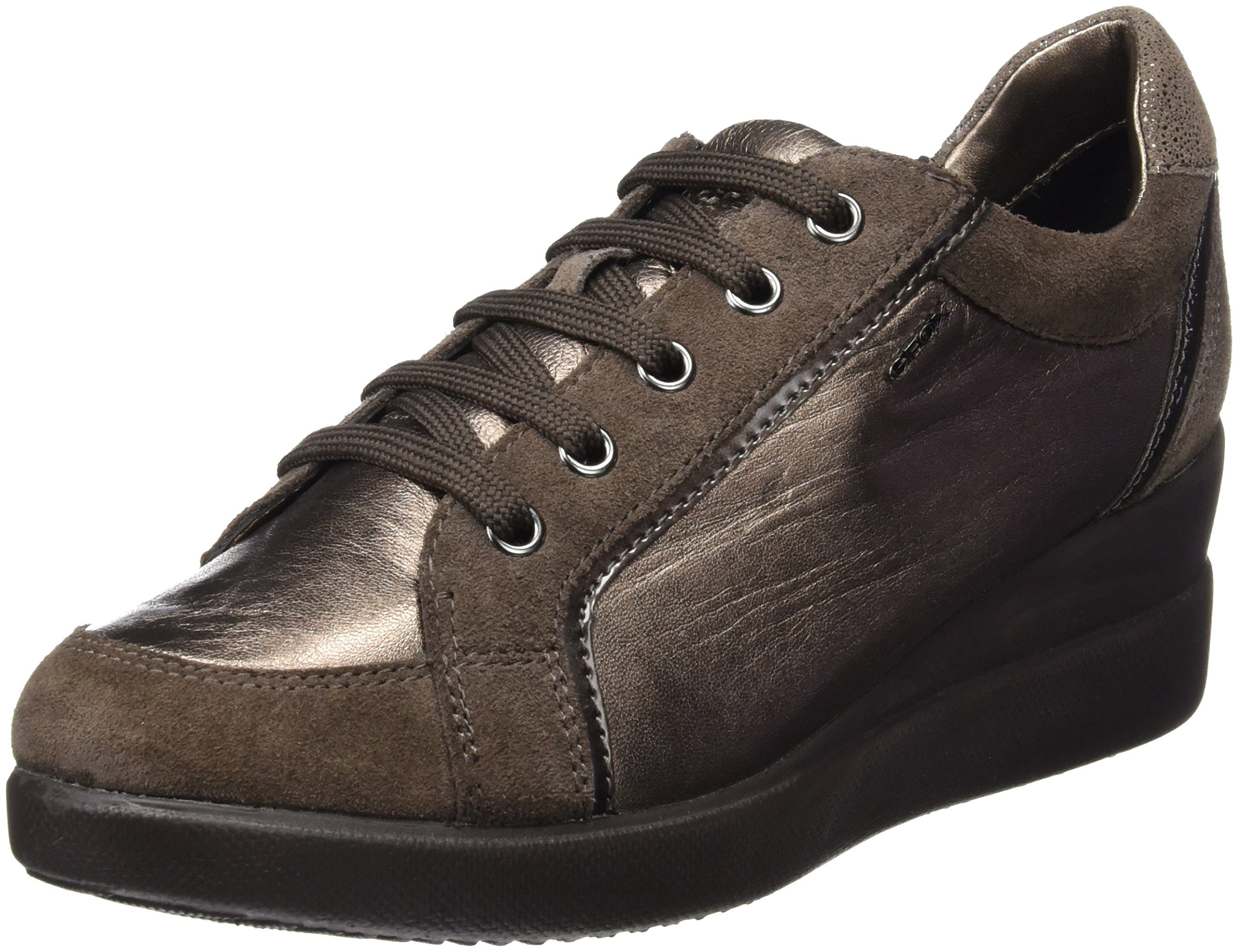 Geox Women's Stardust 18 Fashion Sneakers - Breathable Comfort Walking Shoes for Women | Perfect for Work, Travel & Everyday Wear