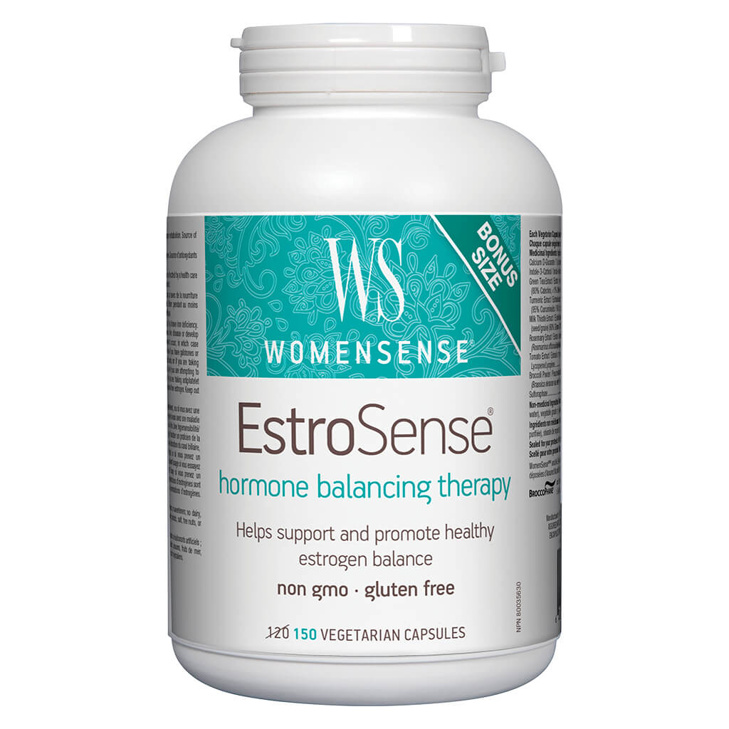 EstroSense Hormone Balance Supplement for Women - Bonus Size (60 Capsules) | Supports Menopause Relief, PMS & Mood Balance | Perfect for Daily Wellness & Stress Management