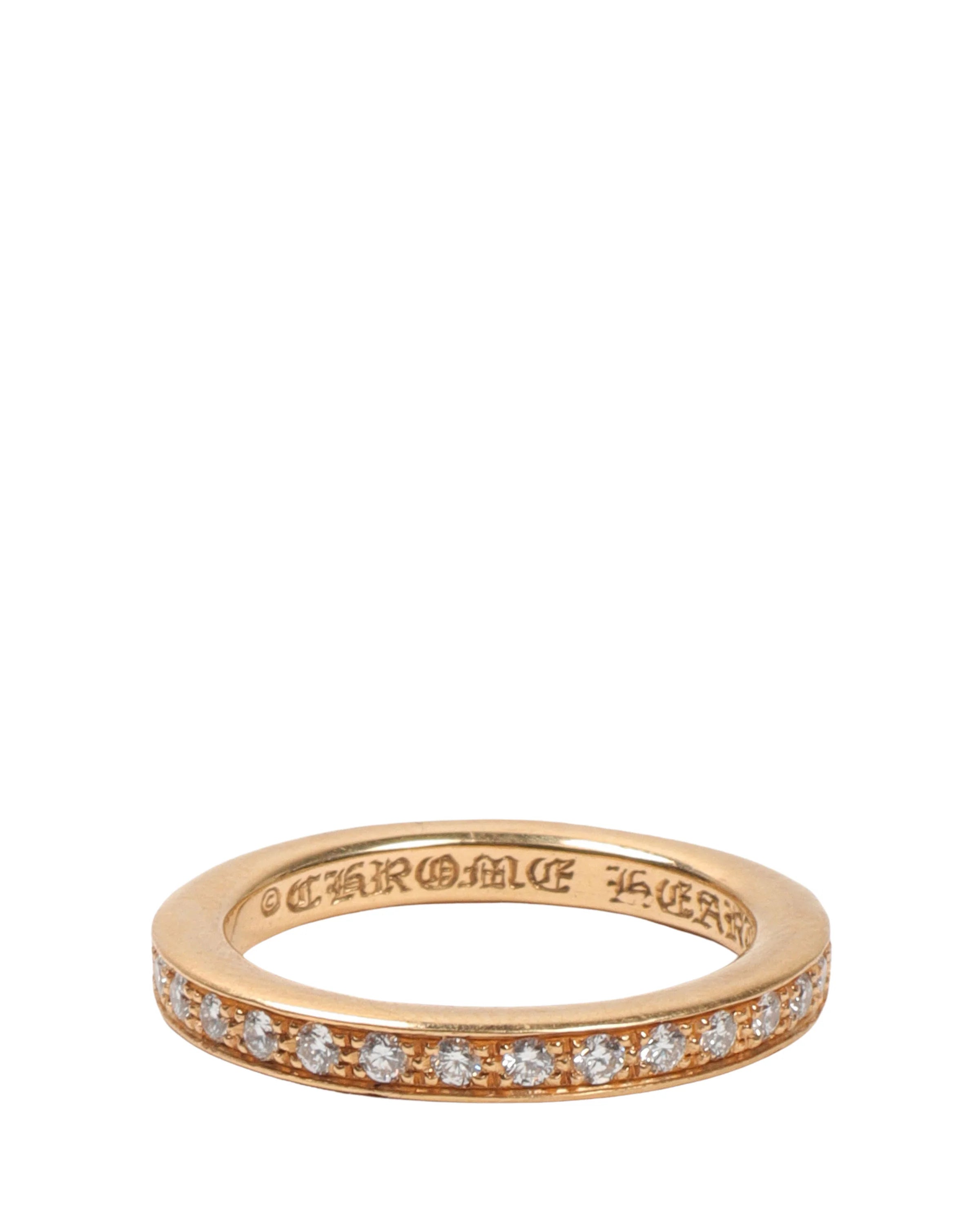 22k Gold Diamond Spacer Ring for Women - Elegant Stackable Band Jewelry for Everyday Wear, Anniversary Gifts & Special Occasions