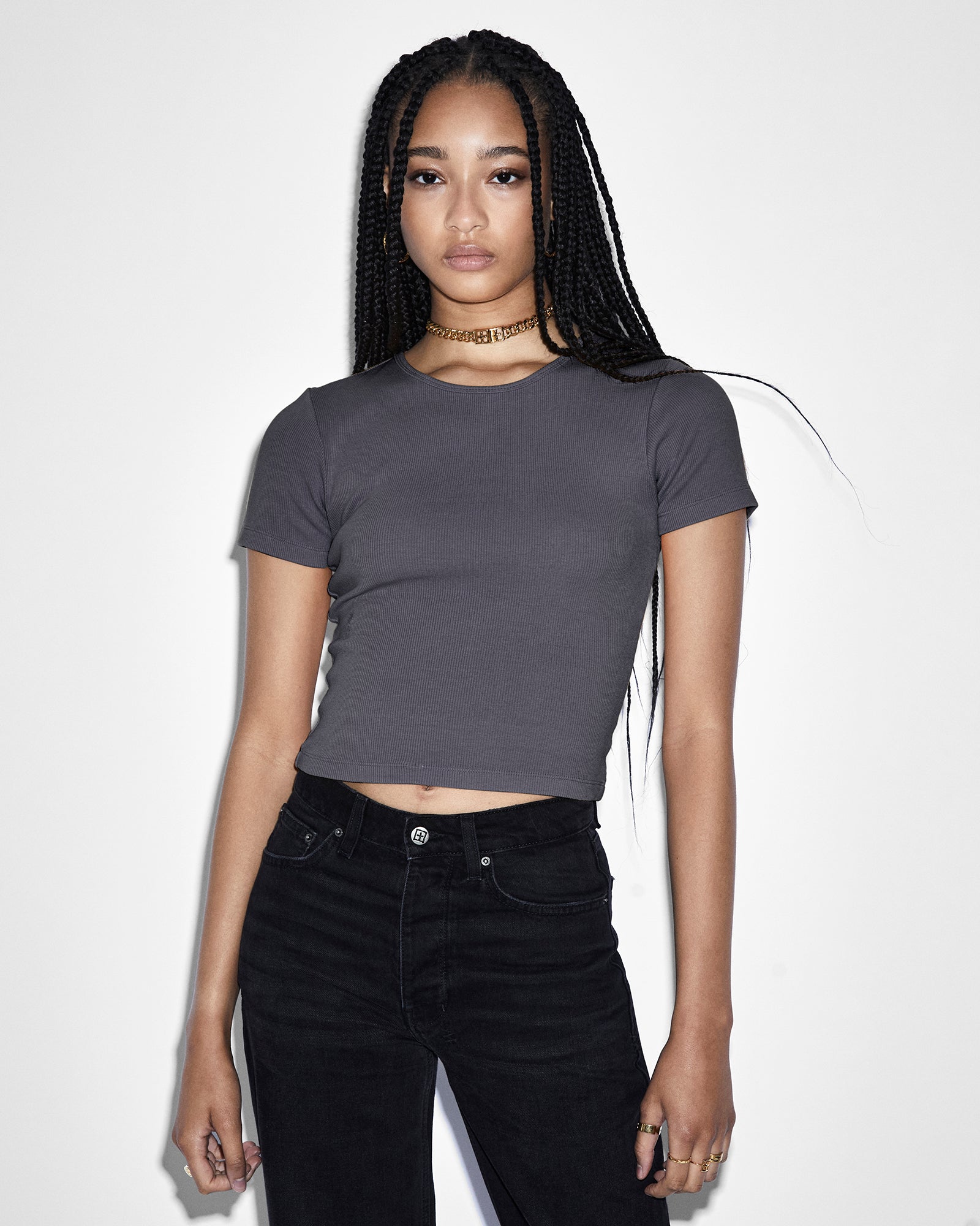 ARISE SS TEE COAL - Premium Short Sleeve T-Shirt for Men & Women | Comfortable Cotton Blend | Trendy Casual Wear for Everyday, Gym & Outdoor Activities