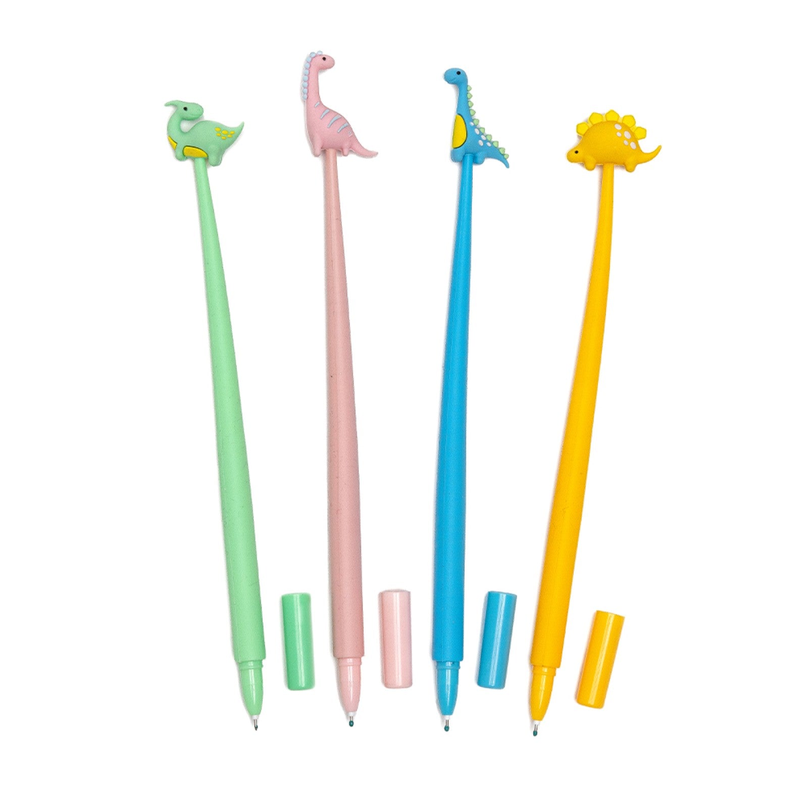 Dino Jiggle Wiggle Pens by Great Pretenders - Fun Dinosaur-Themed Wiggly Pens for Kids Writing & Drawing | Perfect for School, Office & Creative Play