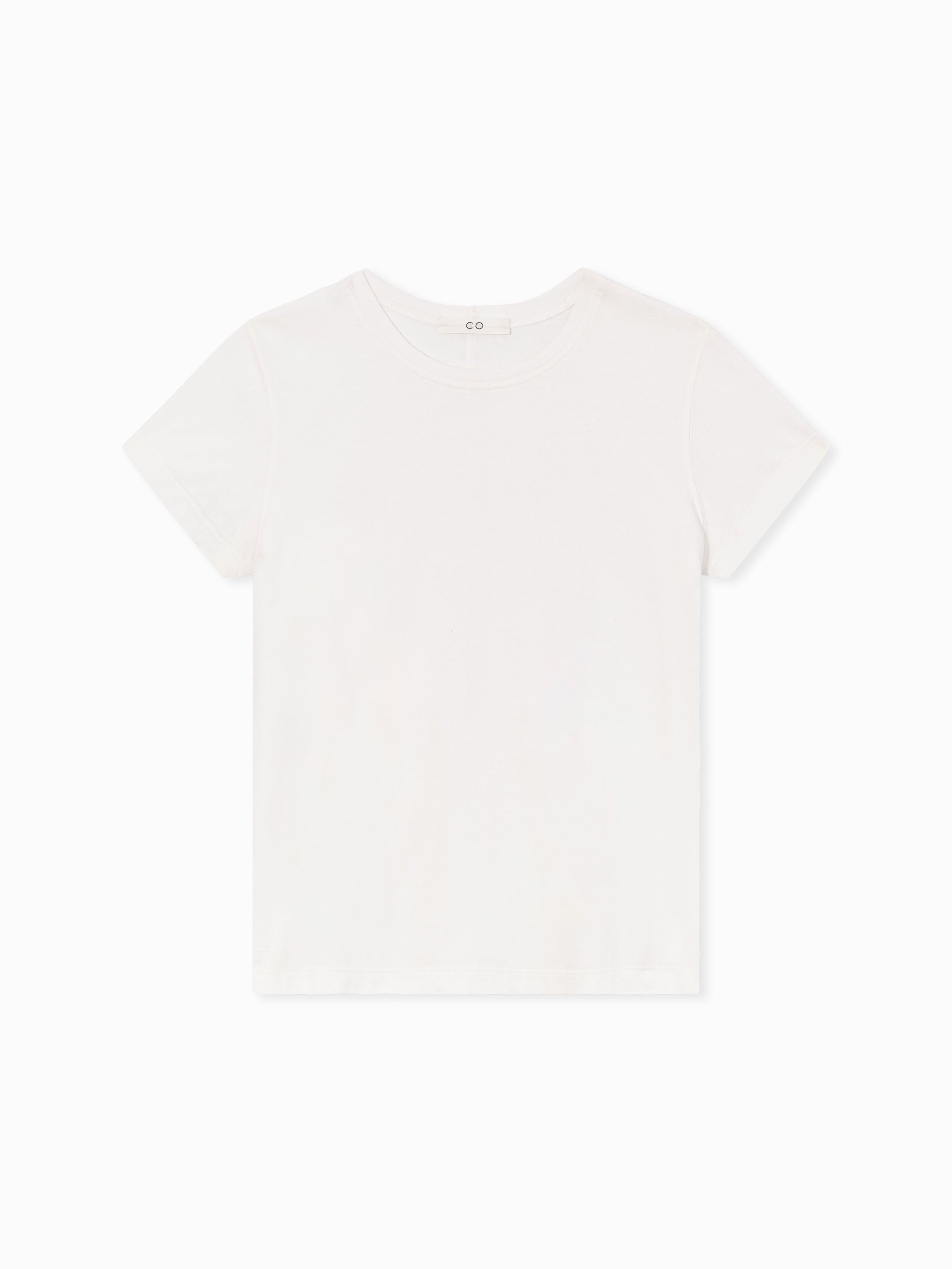 Premium Cotton Jersey Fitted Tee for Women - Soft & Comfortable White T-Shirt - Perfect for Casual Wear, Gym & Everyday Outfits