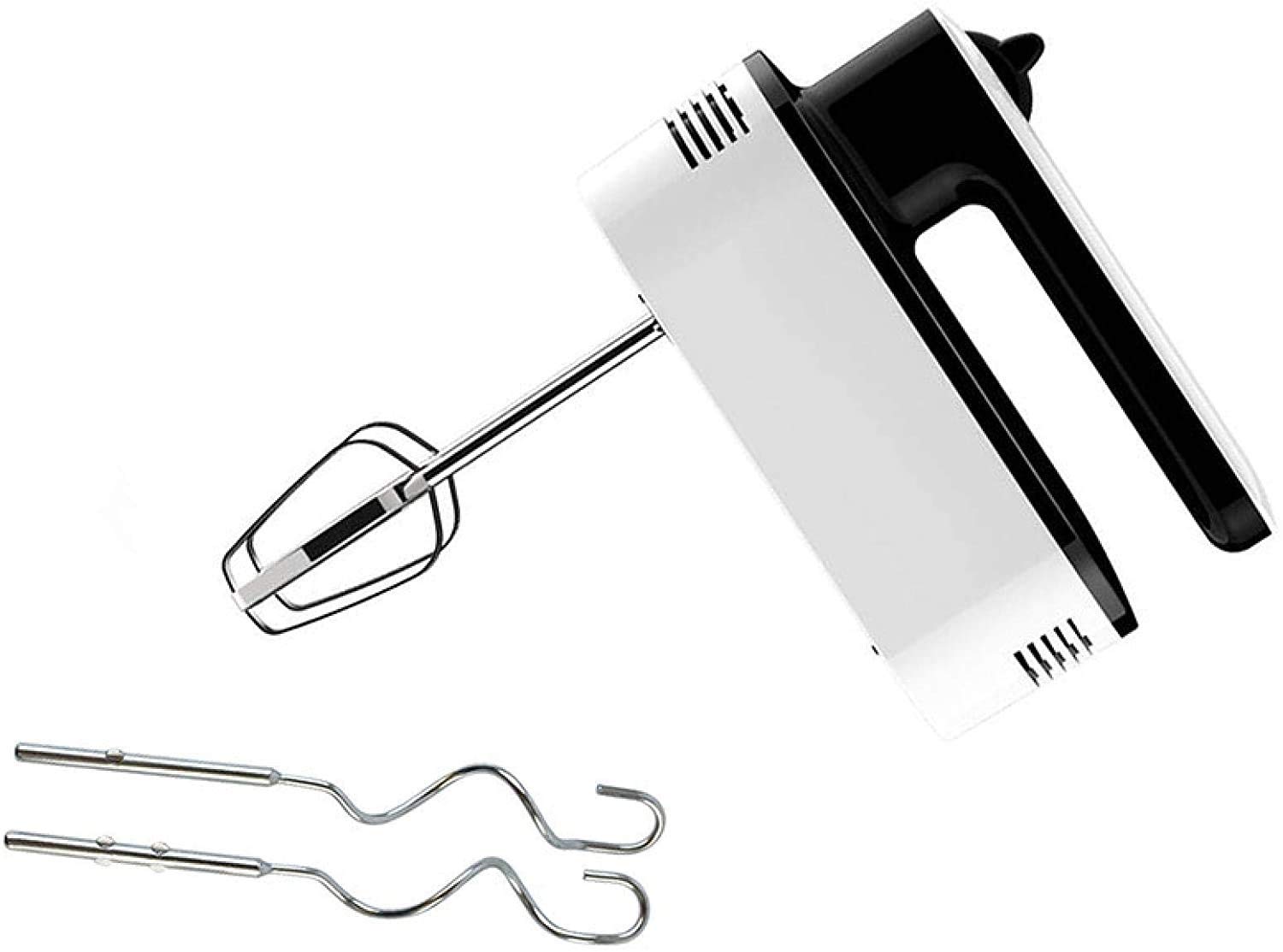 7-Speed Handheld Electric Food Mixer - Automatic Egg Beater, Dough Blender, Cream Whisk & Frother for Baking, Cooking & Cake Decorating (White) | Perfect for Home Kitchens, Bakeries & Professional Chefs