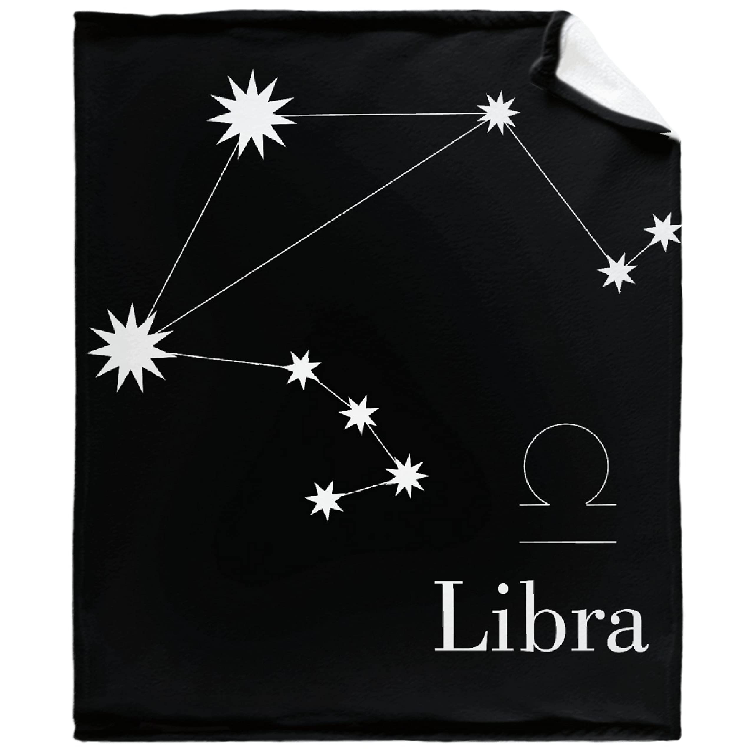 **Libra Lightweight Fleece Blanket - Ultra Soft Plush Fuzzy Throw for Sofa, Couch & Bed - 90x120 Inches - Cozy Family Blanket for Winter, Movie Nights & Travel**