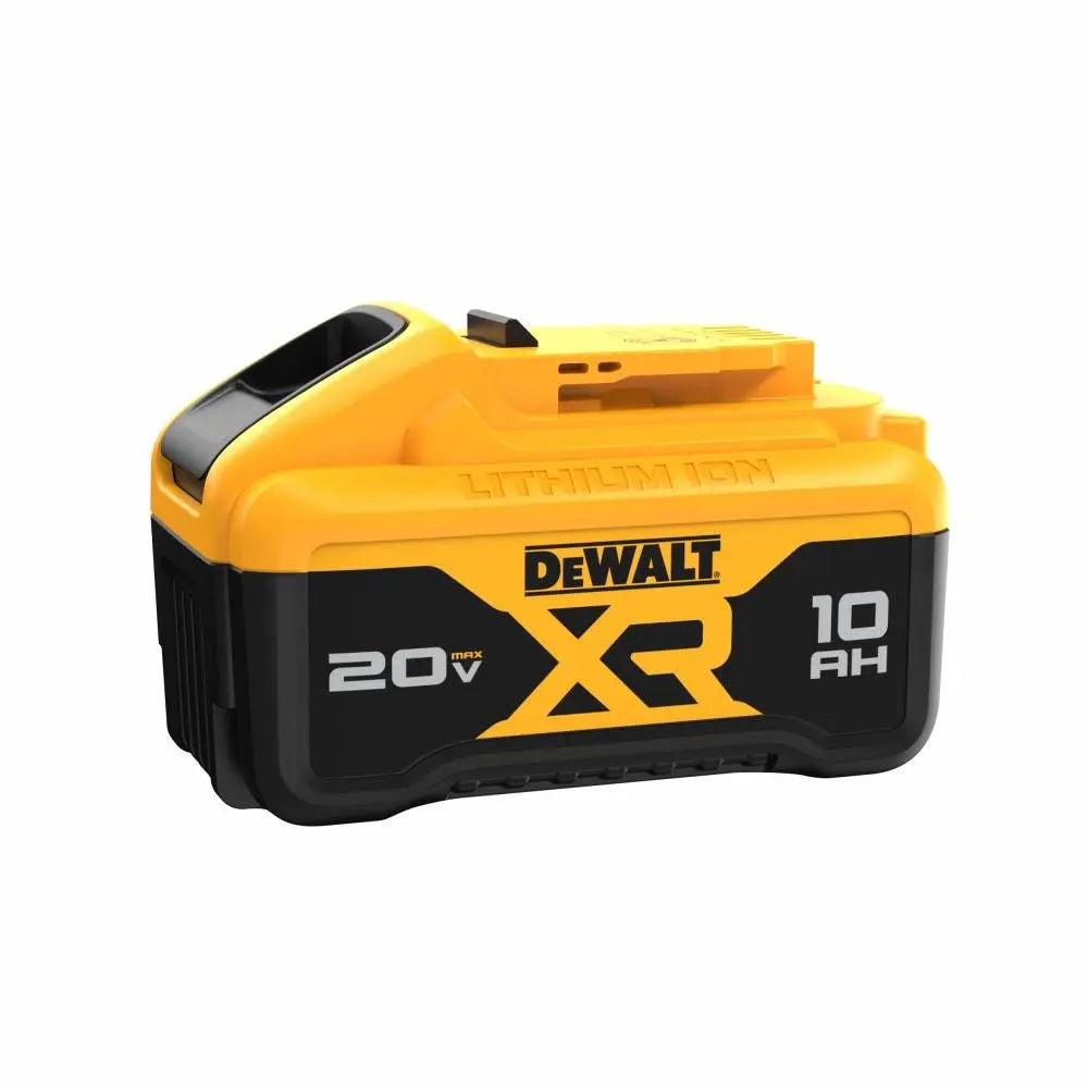 DEWALT DCB210 20V MAX XR 10Ah Lithium-Ion Battery Pack - Power Tools Replacement Battery for Drills, Saws & Outdoor Equipment - Perfect for Construction, DIY Projects & Professional Use