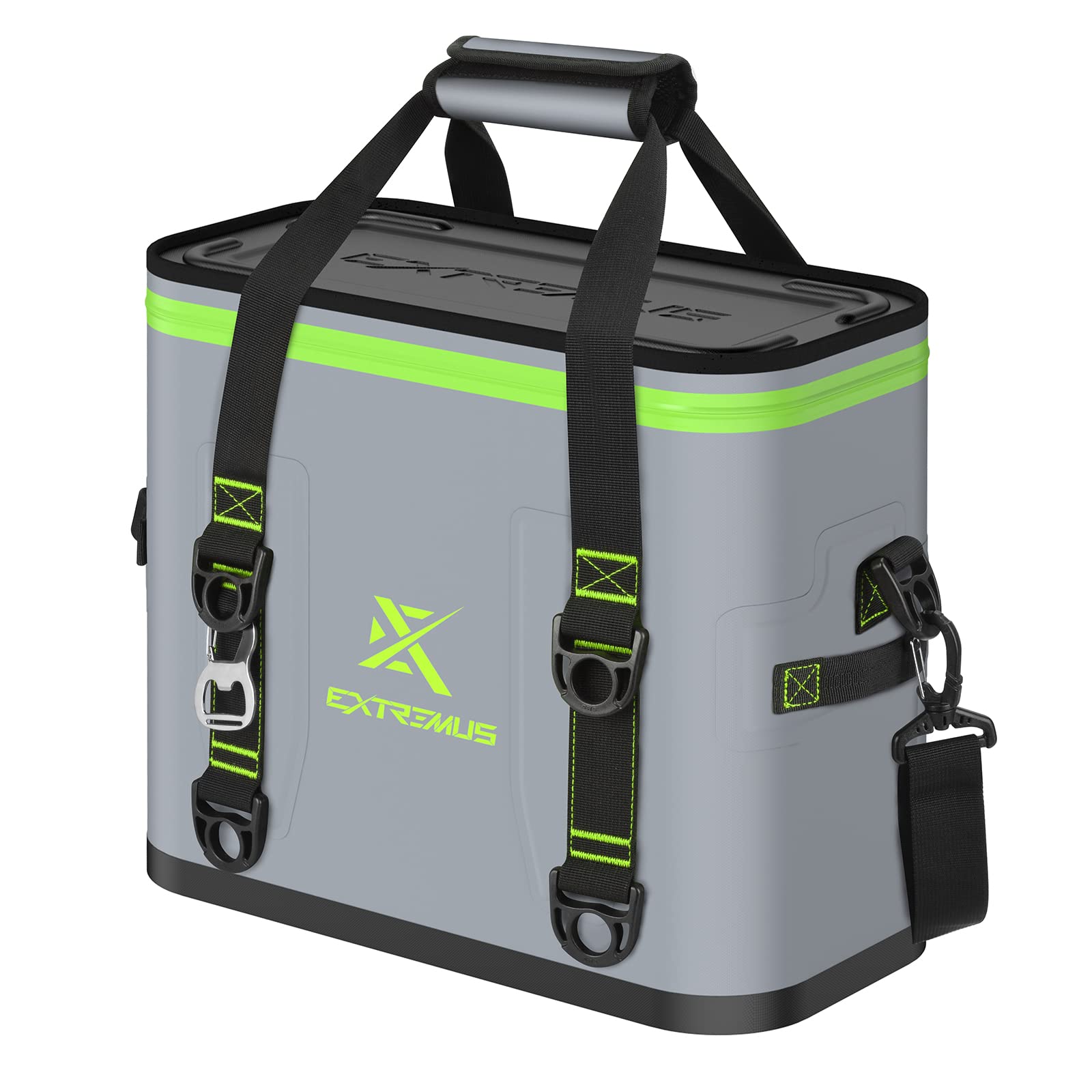 Extremus Rendu Soft Cooler - 12/20/30 Can Insulated Cooler Bag with Leakproof Zipper | Portable, Waterproof Beach Cooler for Fishing, Kayaking, Camping & Outdoor Adventures | Perfect for Picnics, Tailgating and Summer Travel