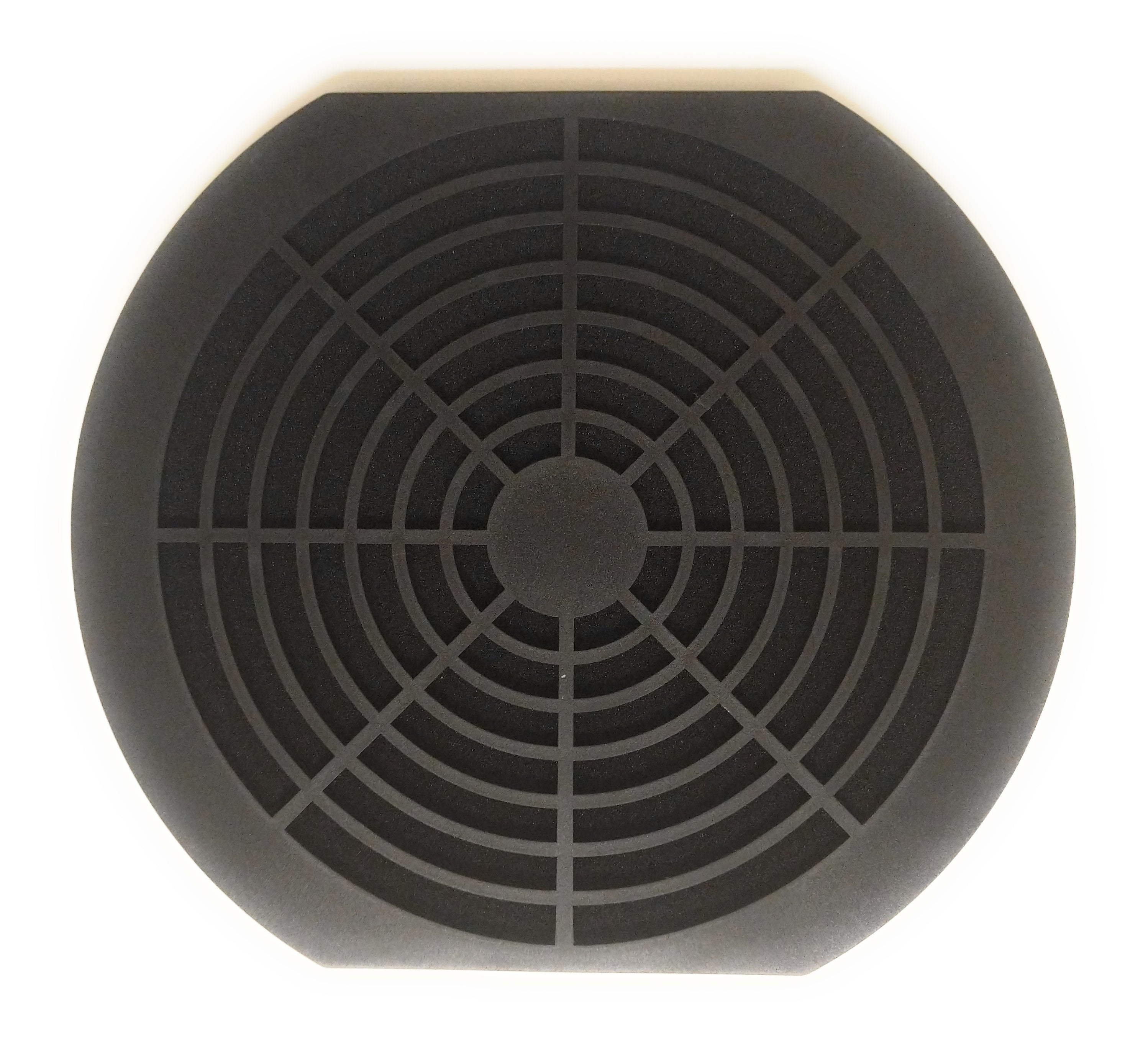 162mm or 172mm 3-Piece PC Fan Filter Grill - Dust Proof Mesh Cover for Computer Case, Gaming Rig & Server Cooling System