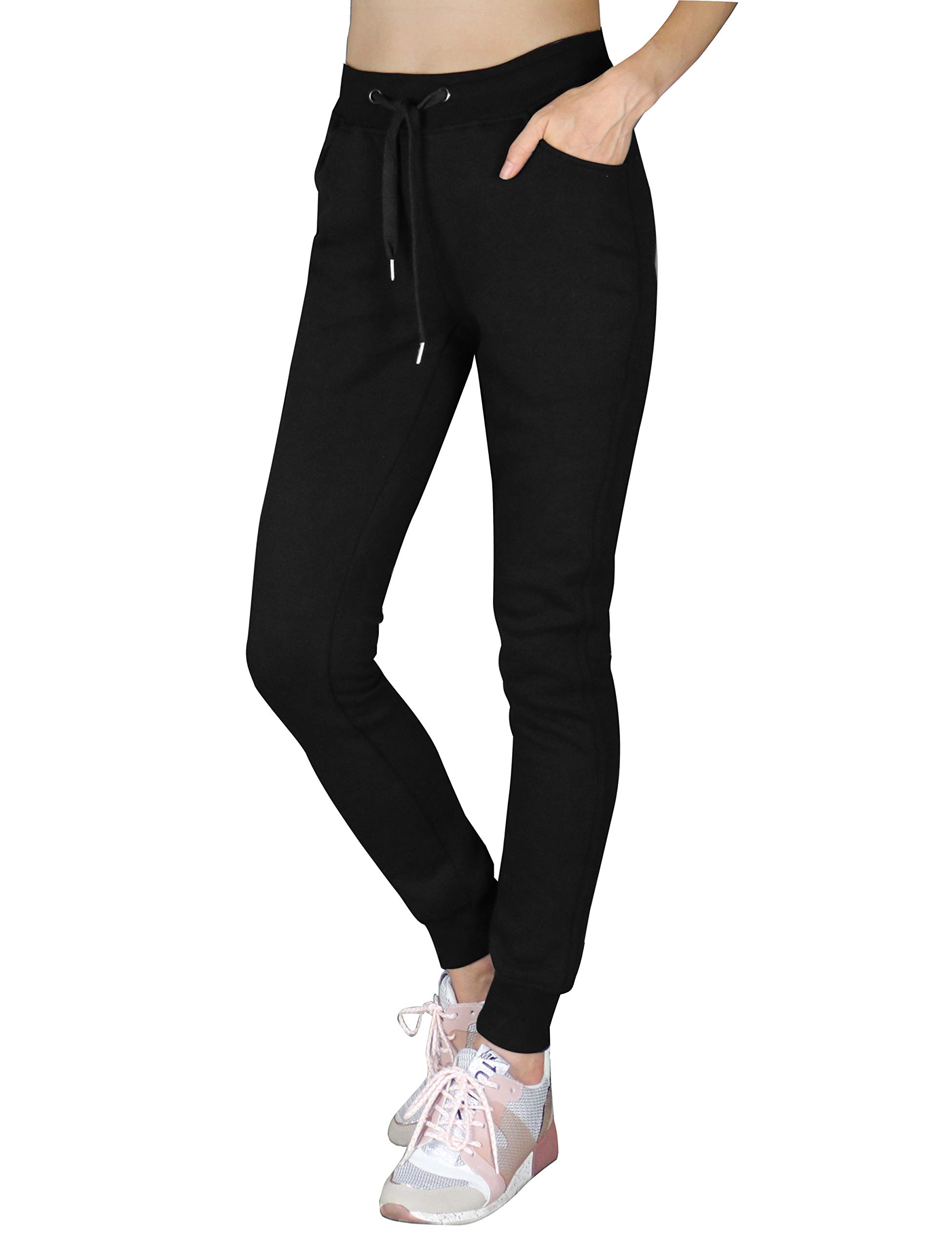 Premium Women's Fleece Jogger Pants - Soft Athletic Workout Sweatpants for Gym, Running & Lounge | High-Quality Comfort & Style