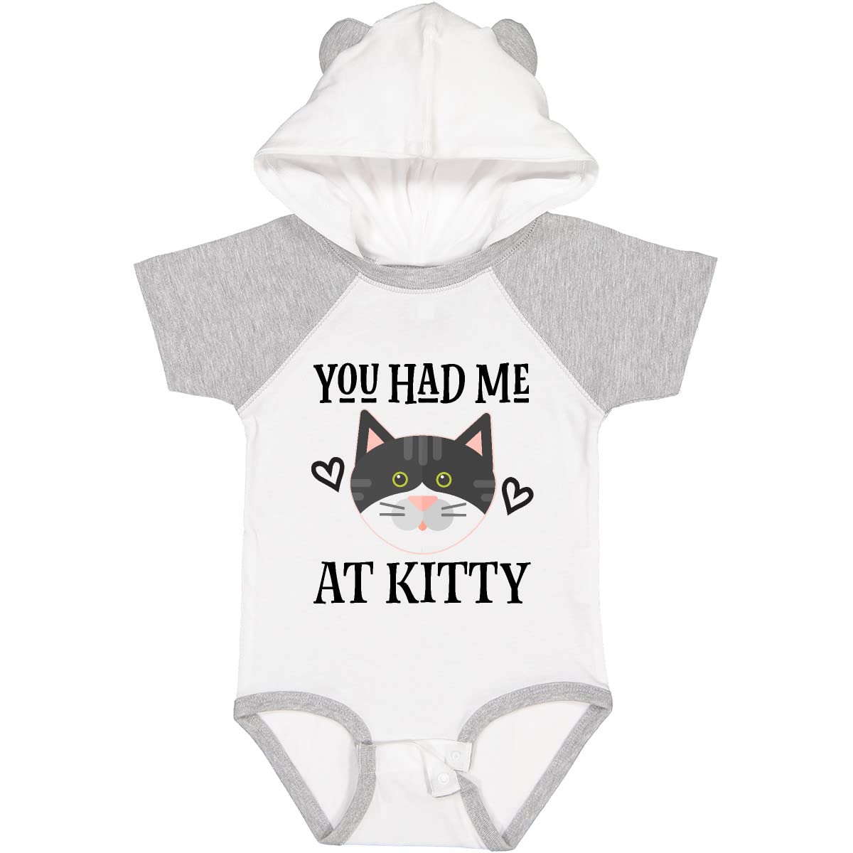 Inktastic Adorable Kitty Cat Baby Bodysuit - Cute Kitten Onesie for Newborns & Infants - Perfect for Playtime, Photo Shoots & Everyday Wear
