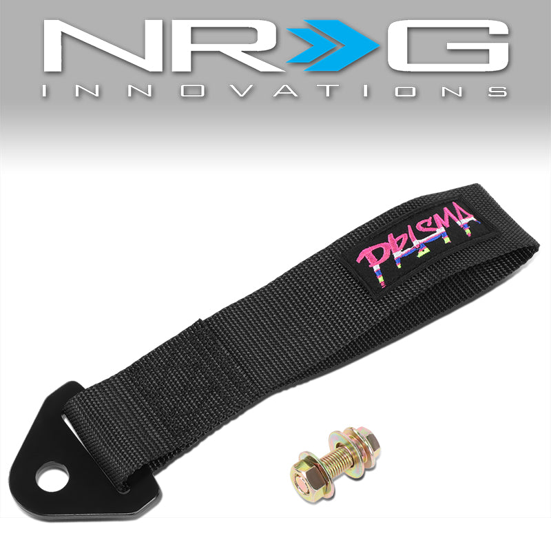 1.875 Inch Wide Heavy Duty Nylon Tow Strap - Universal Fit for Cars, Trucks & SUVs - Ideal for Off-Road Recovery & Vehicle Towing