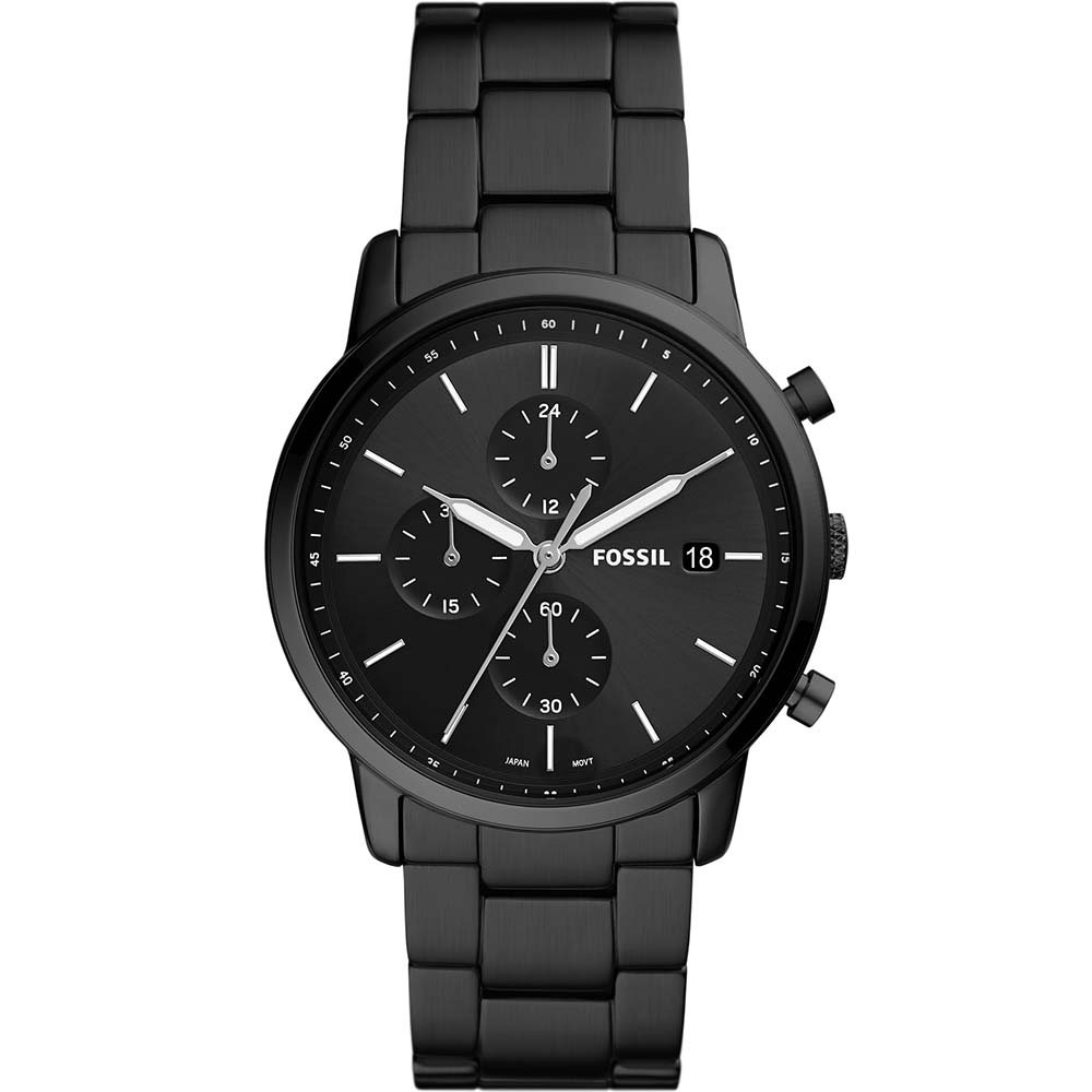 Fossil Minimalist FS5848 Slim Leather Watch - Stylish & Lightweight for Men | Perfect for Casual, Office & Everyday Wear