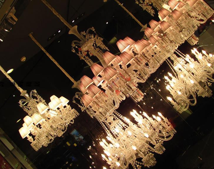 Elegant Baccarat-Inspired Crystal Chandelier - Luxury Ceiling Light Fixture for Dining Room, Living Room & Bedroom Decor