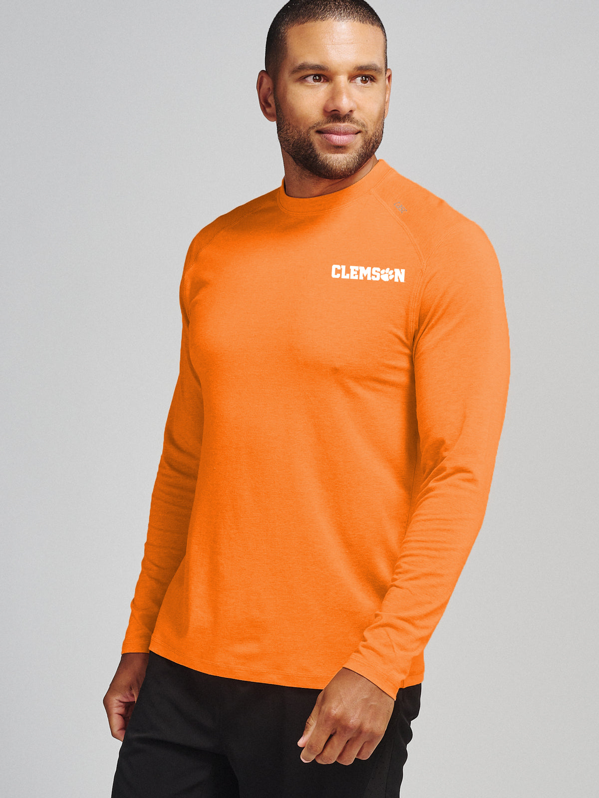 Carrollton Long Sleeve Workout T-Shirt for Men & Women - Moisture Wicking Gym Shirt for Running, Yoga & Training - Clemson Tigers Fan Apparel