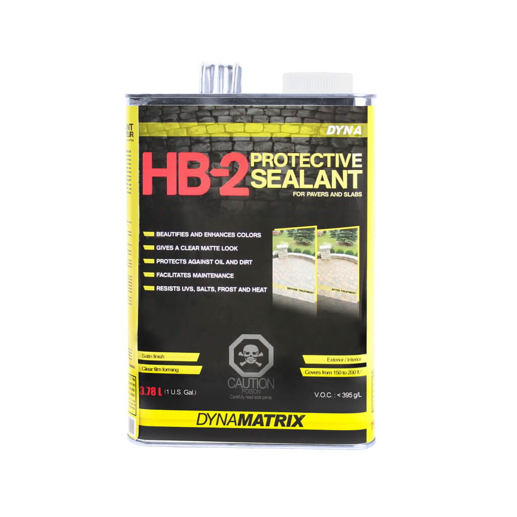 DYNA 4441 3.78L DYNAMATRIX HB 2 Satin Finish Interlocking Concrete Pavers - Solvent Based Premium Outdoor Flooring Solution for Patios, Walkways and Driveways