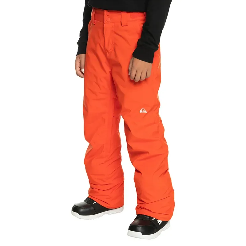 Quiksilver Snow Estate Kids' Snow Pants - Boys' Insulated Waterproof Ski Pants for Winter Sports & Outdoor Activities