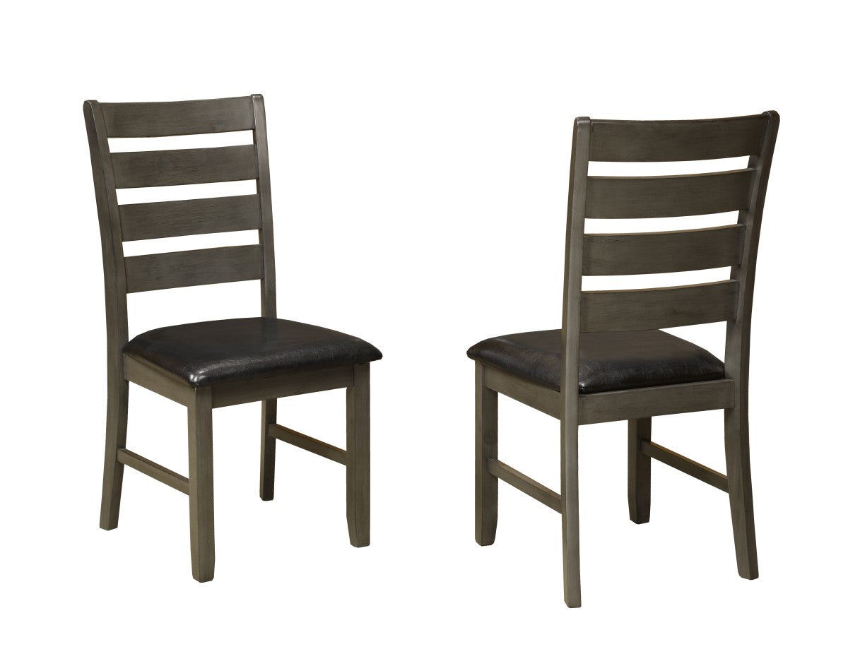 7-Piece Modern Grey Dining Table Set - Elegant Kitchen & Dining Room Furniture for Family Gatherings & Dinner Parties