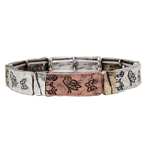 Elegant Butterfly Charm Bracelet for Women - Adjustable Multi-Layer Design for Daily Wear & Special Occasions