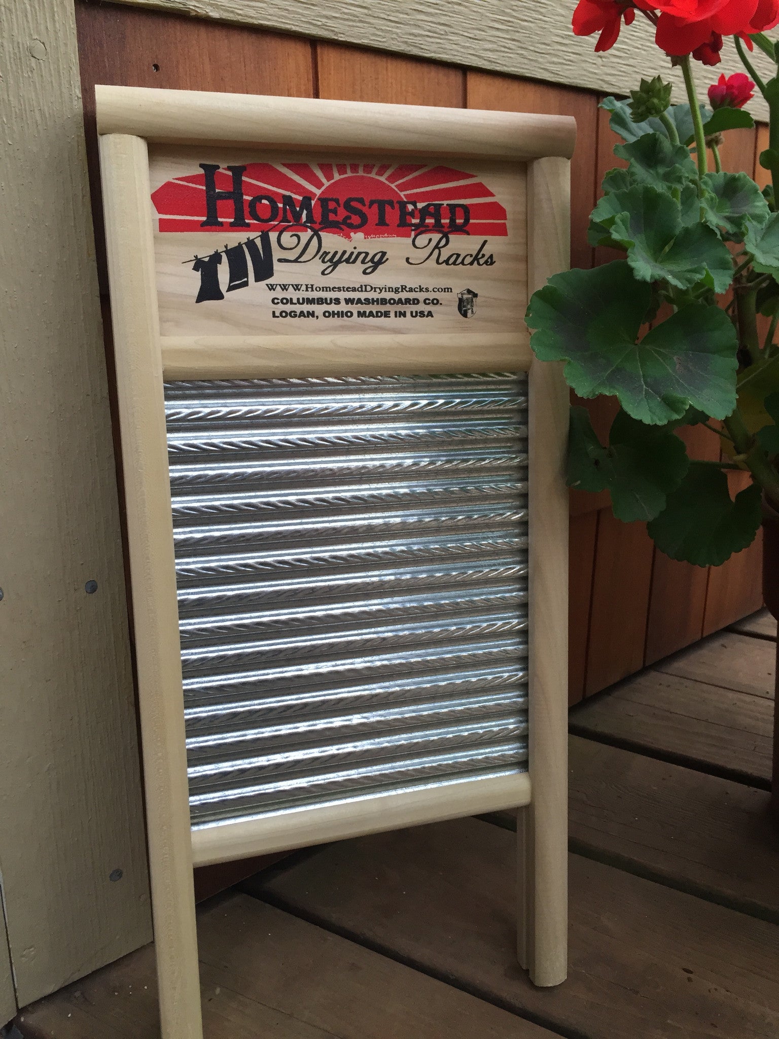 Sturdy Pail Size Washboard for Laundry - Heavy Duty Hand Washing Clothes, Perfect for Camping, Travel & Off-Grid Living