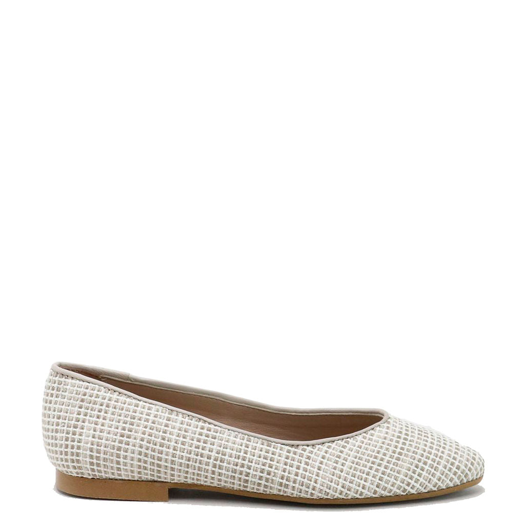 Taupe Weave V Flat Sandals for Women - Comfortable & Stylish Summer Shoes for Beach, Walking, and Casual Outfits