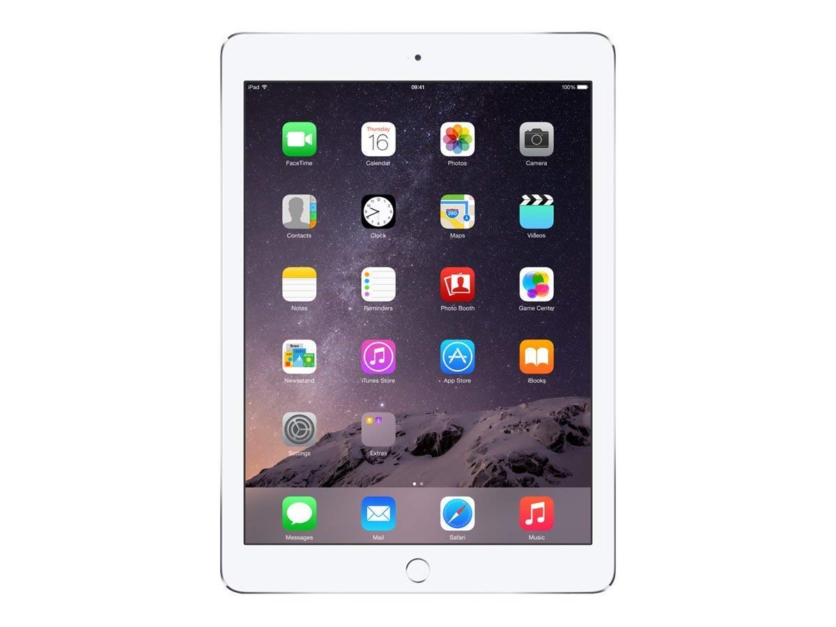 Refurbished Apple iPad Air 2 (9.7-inch, Wi-Fi, 64GB) - Silver | 2014 Model | Perfect for Work, Study & Entertainment | Certified Renewed Tablet with iOS | Great for Students, Professionals & Home Use